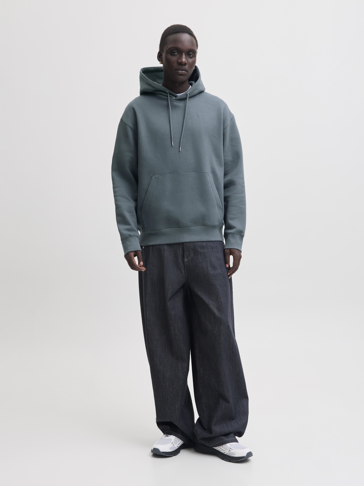 Jack and Jones Ace Sweat Hood Turbulence