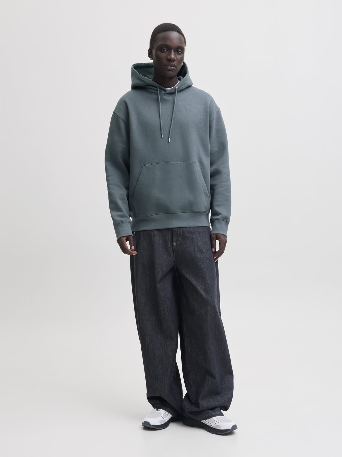 Jack and Jones Ace Sweat Hood Turbulence