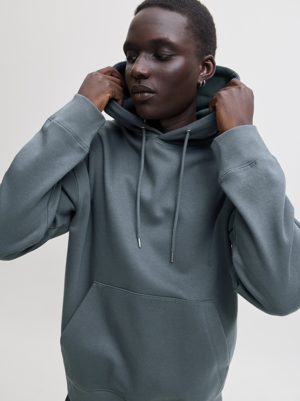Jack and Jones Ace Sweat Hood Turbulence