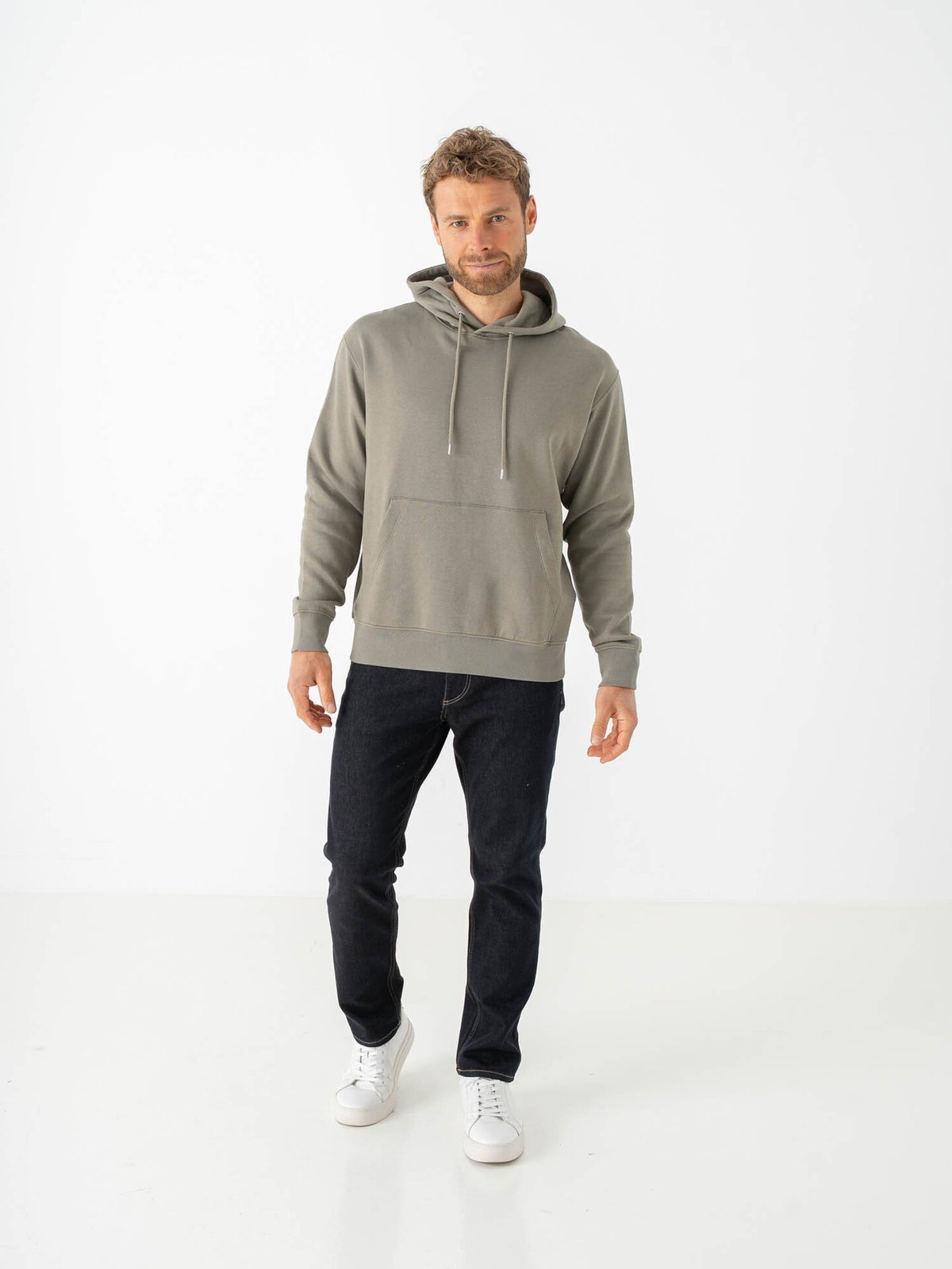 Jack & Jones Ace Sweat Hood Vetiver