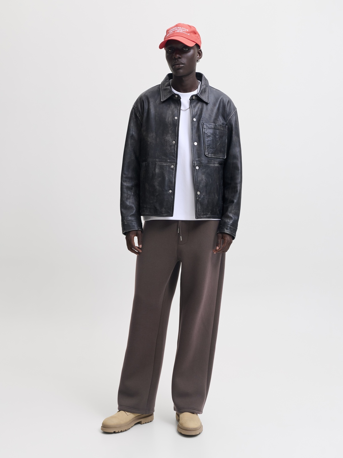 Jack & Jones Legacy Scuba Uncuffed Sweat Pant Chocolate Torte
