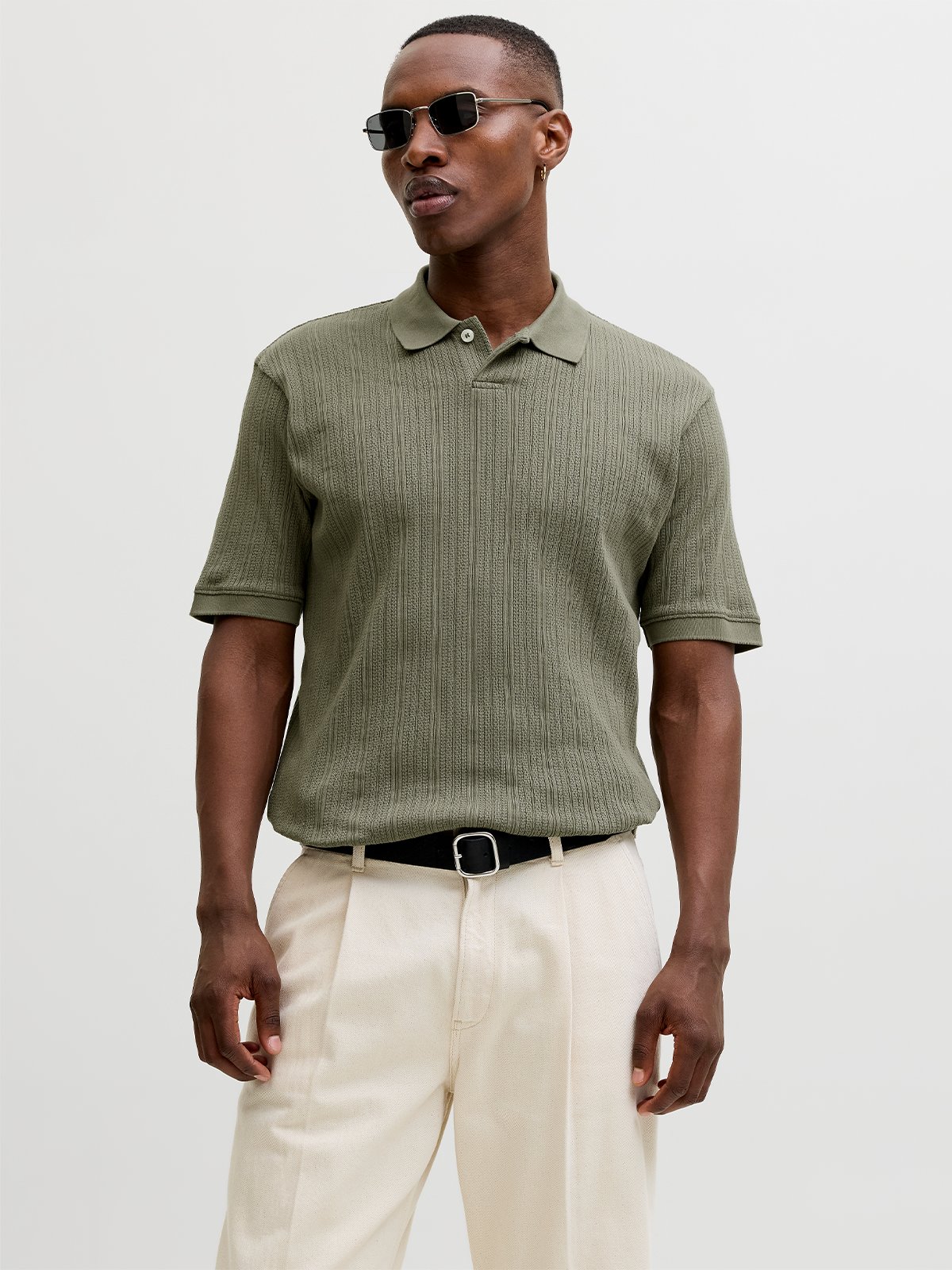 Jack and Jones Henry Short Sleeve Polo Smokey Olive