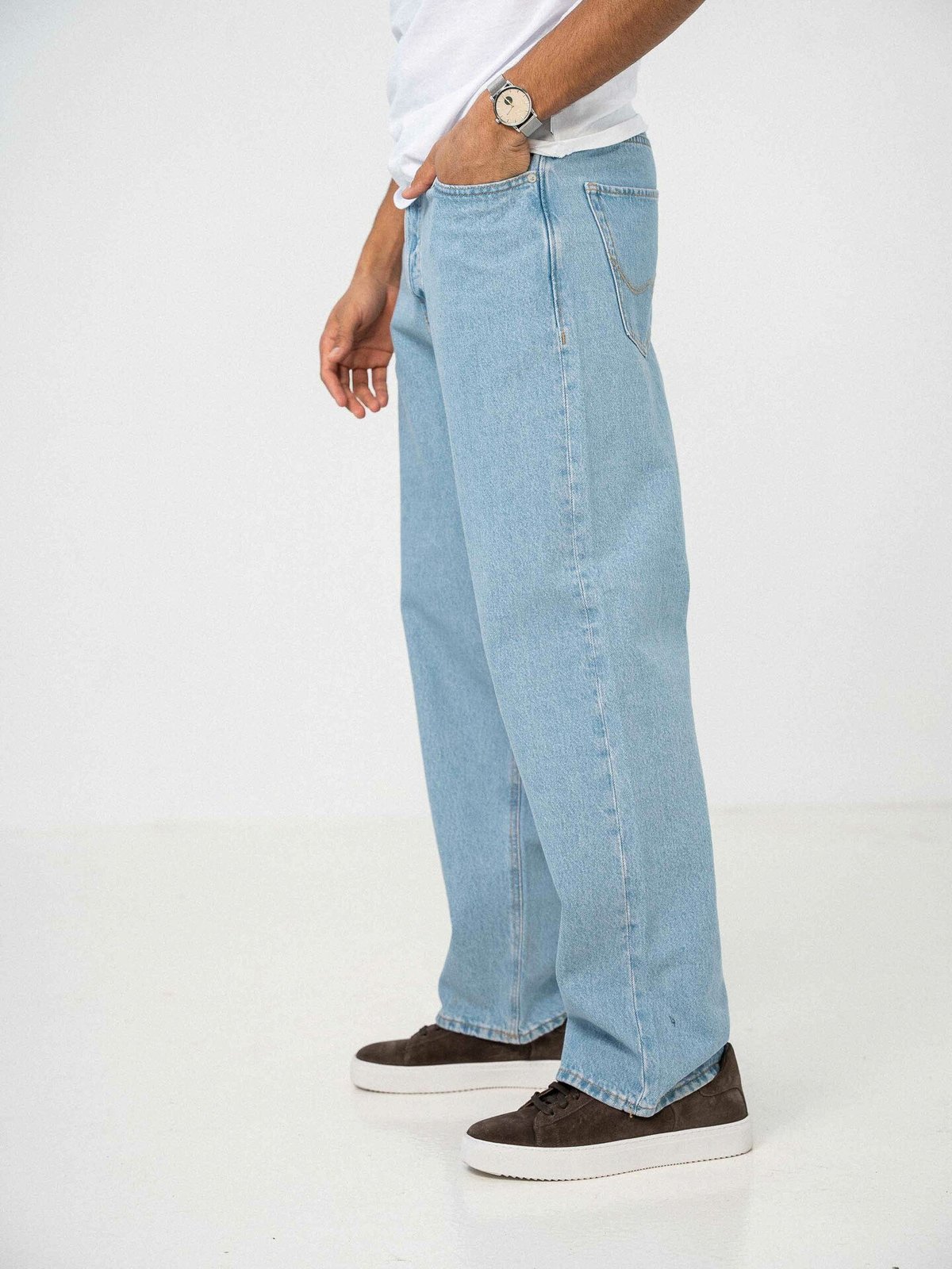 Jack and Jones Alex Original Jeans Blue Denim