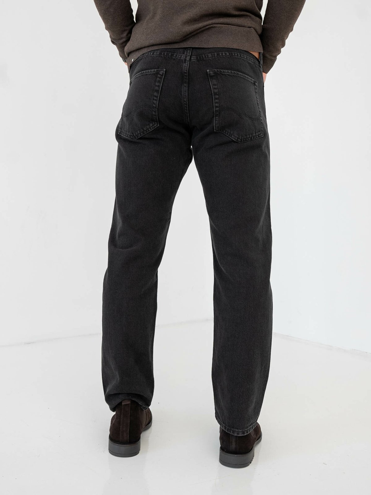 Jack and Jones Chris Original Jeans Sort/Black Denim