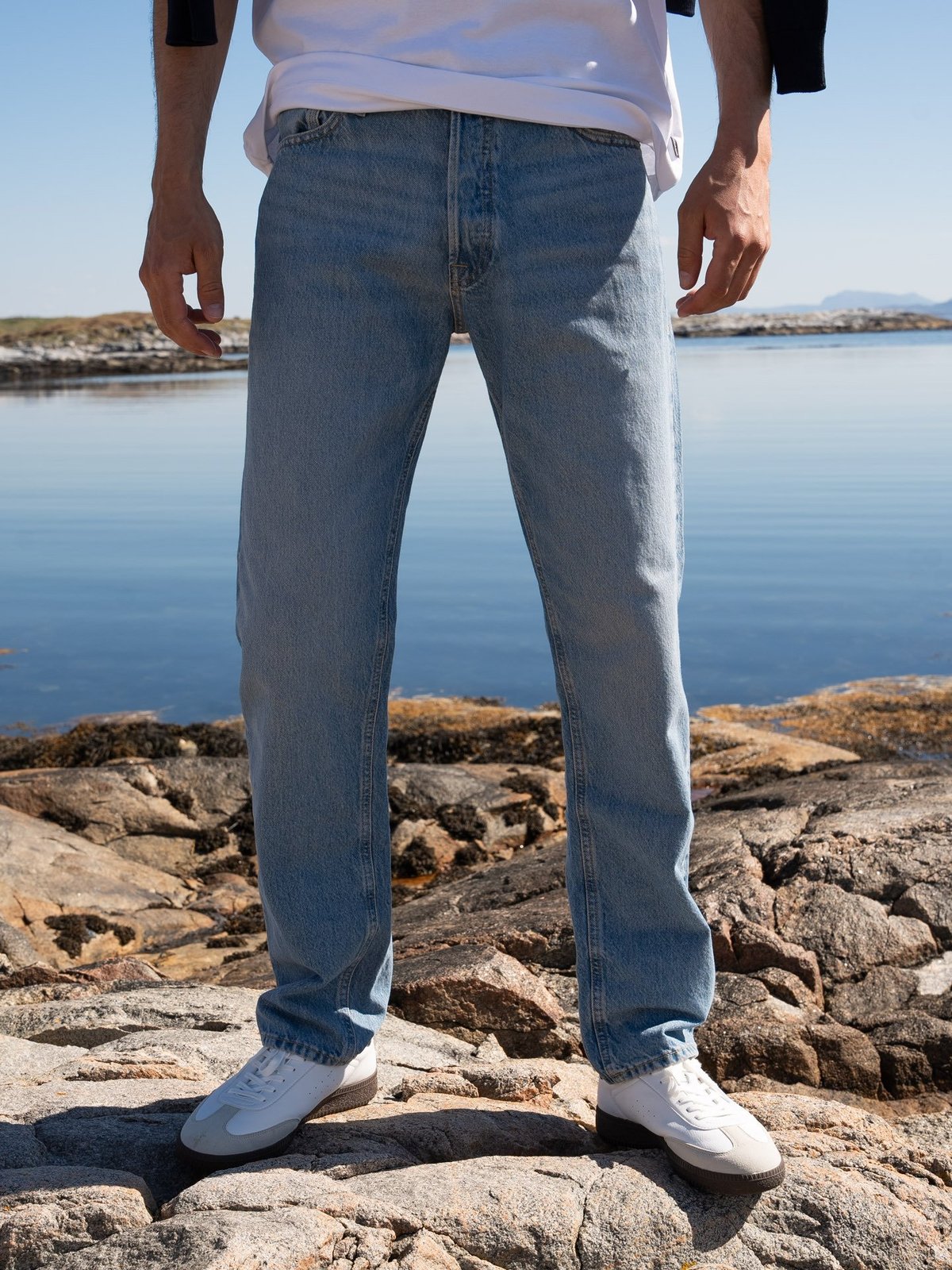 Jack and Jones Chris Original Jeans Blue Denim