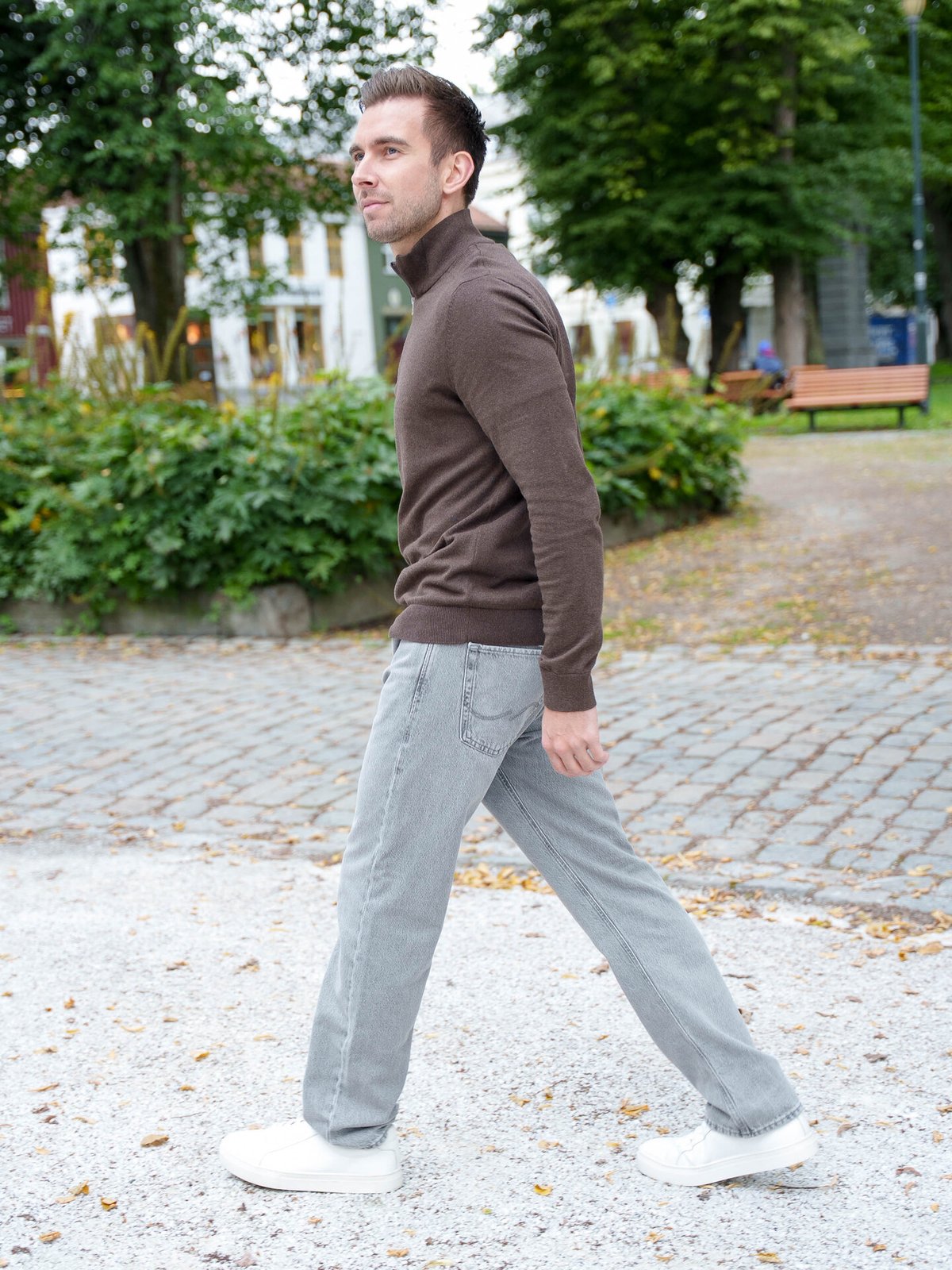 Jack & Jones Chris Original Jeans Grey Denim