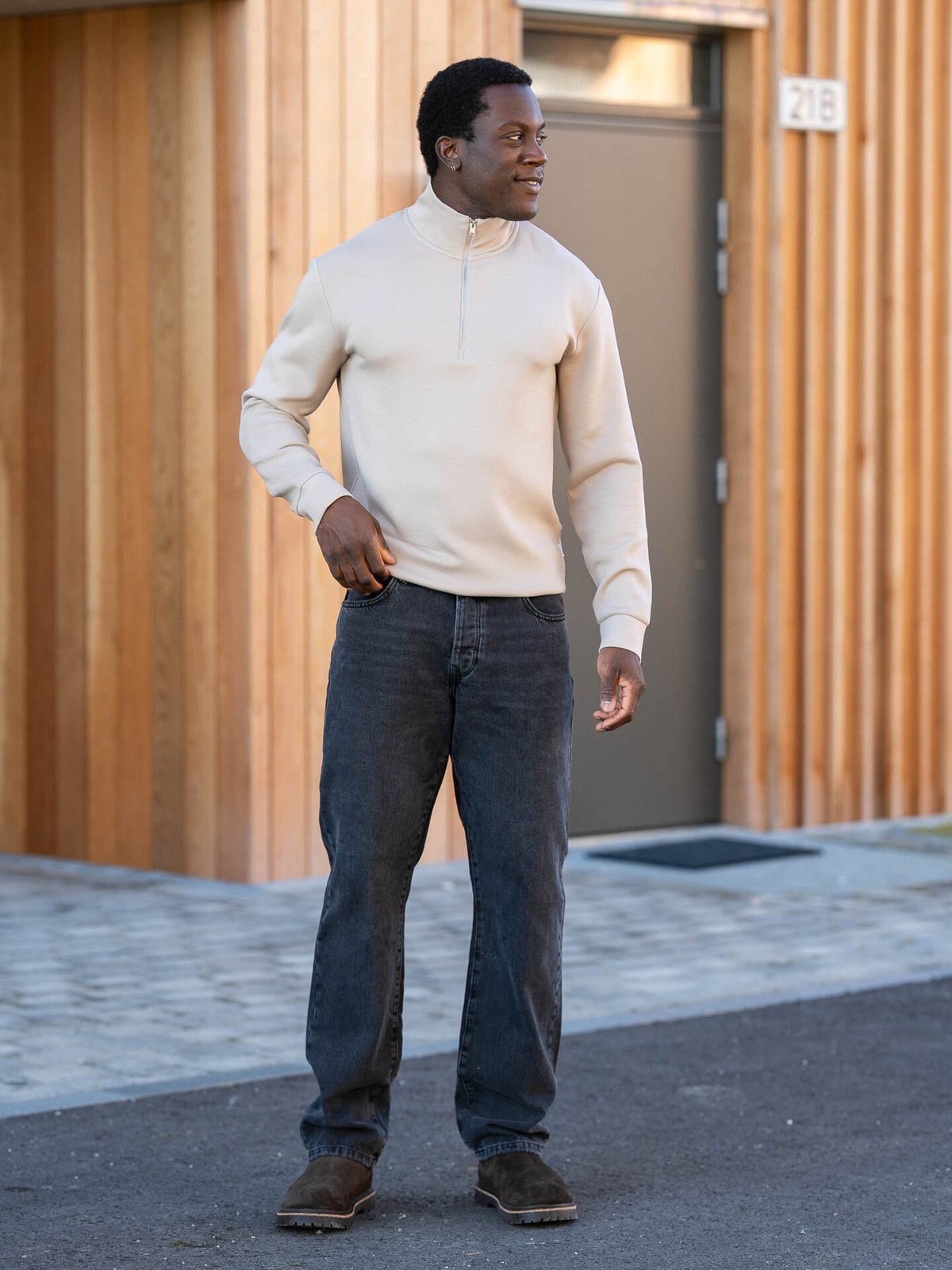 Jack and Jones Chris Original Jeans Black Denim