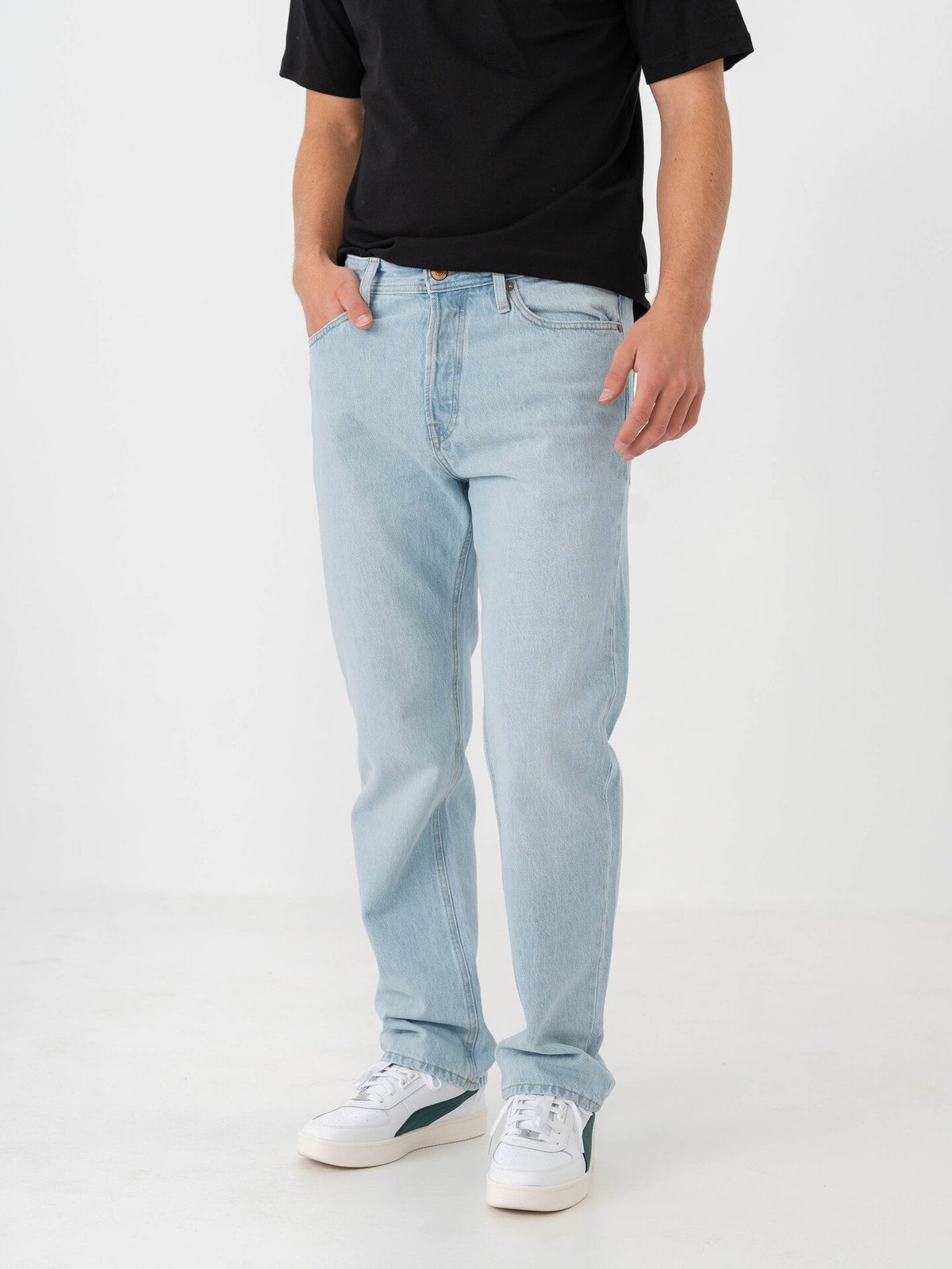 Jack and Jones Chris Original Jeans Blue Denim 532