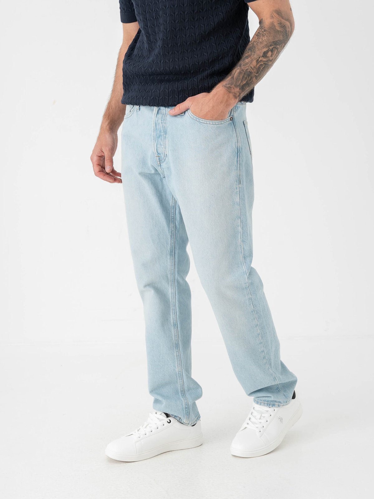 Jack and Jones Chris Original Jeans Blue Denim 532