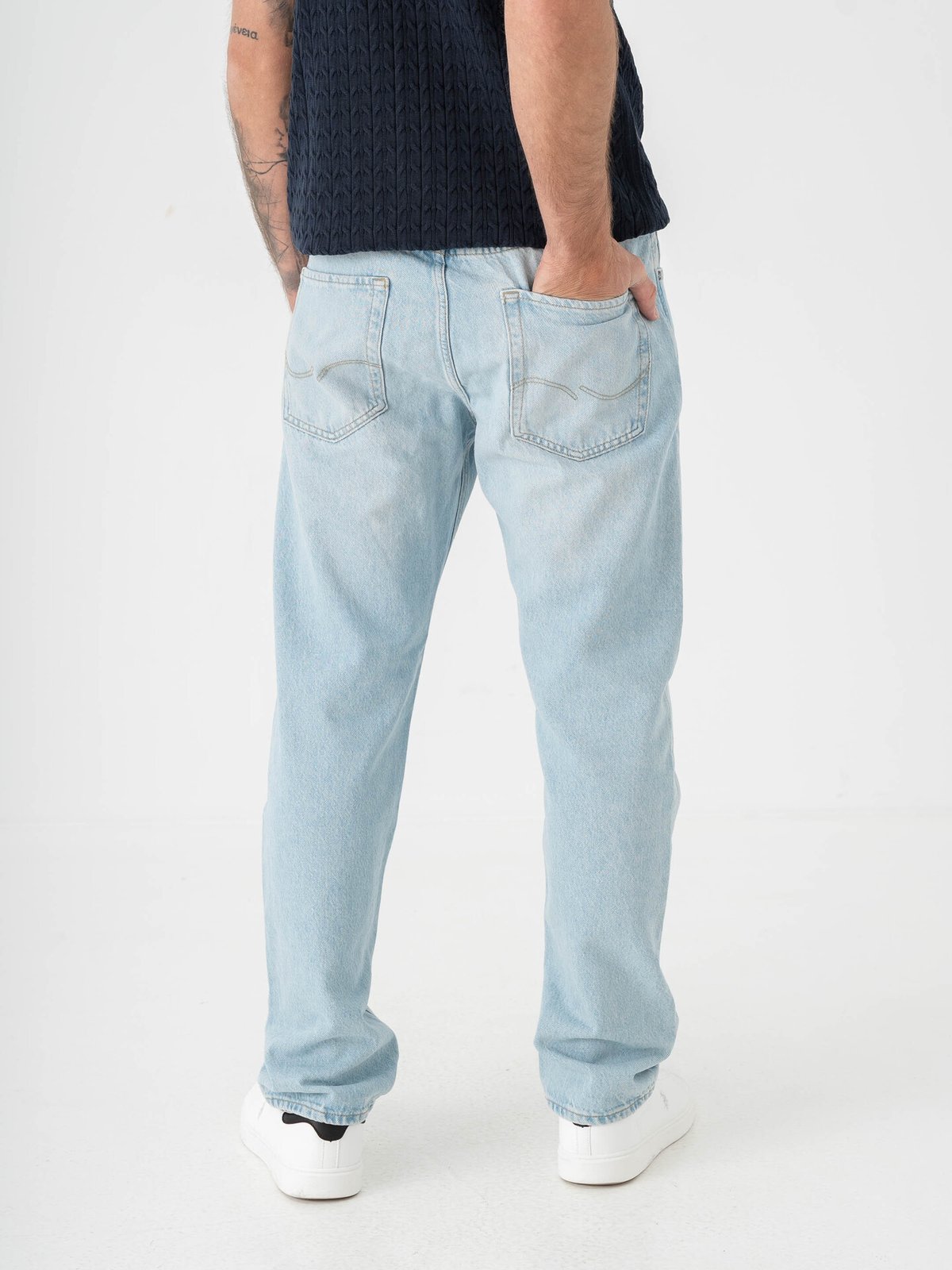Jack and Jones Chris Original Jeans Blue Denim 532