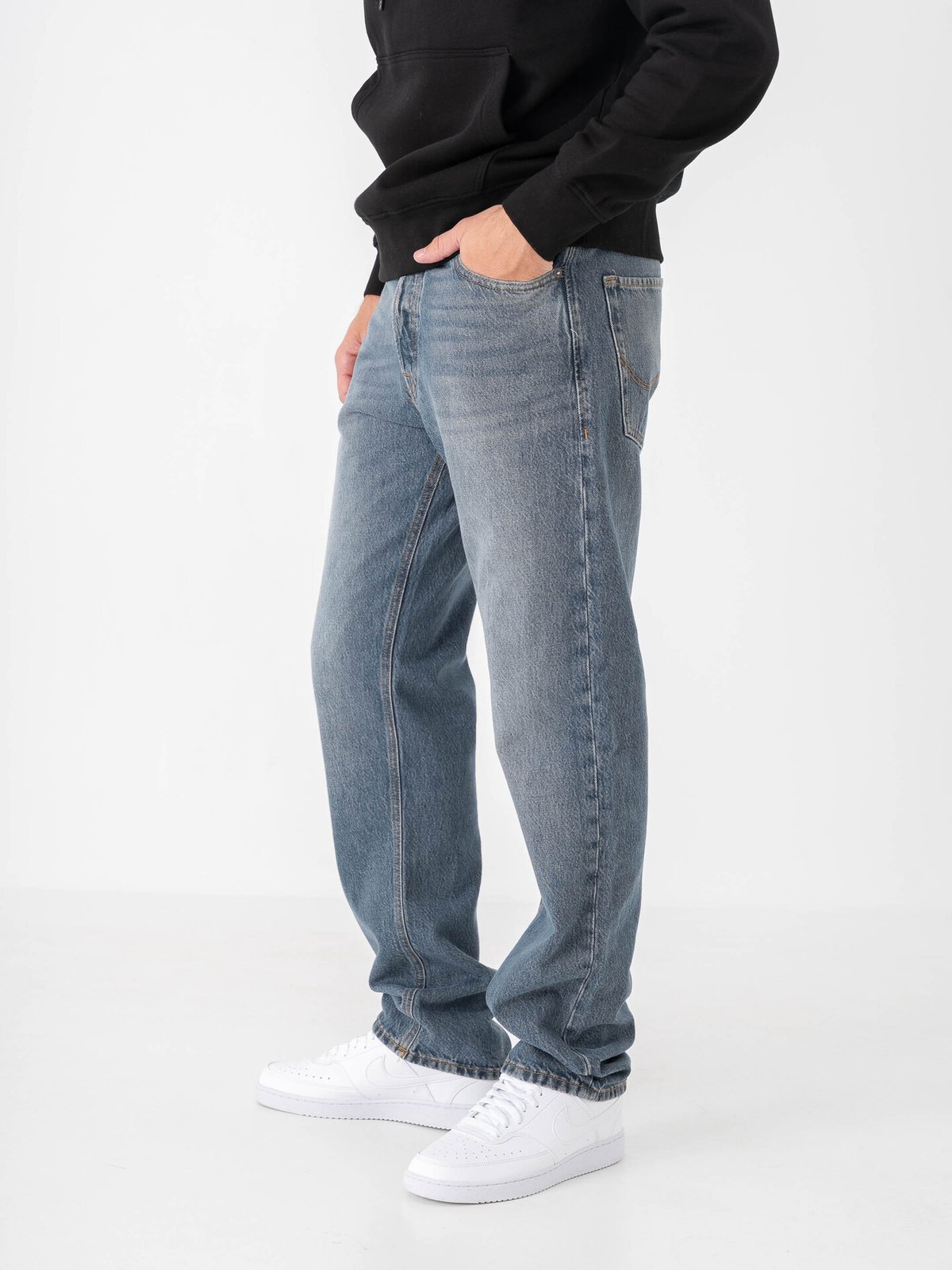 Jack and Jones Chris Original Jeans Blue Denim