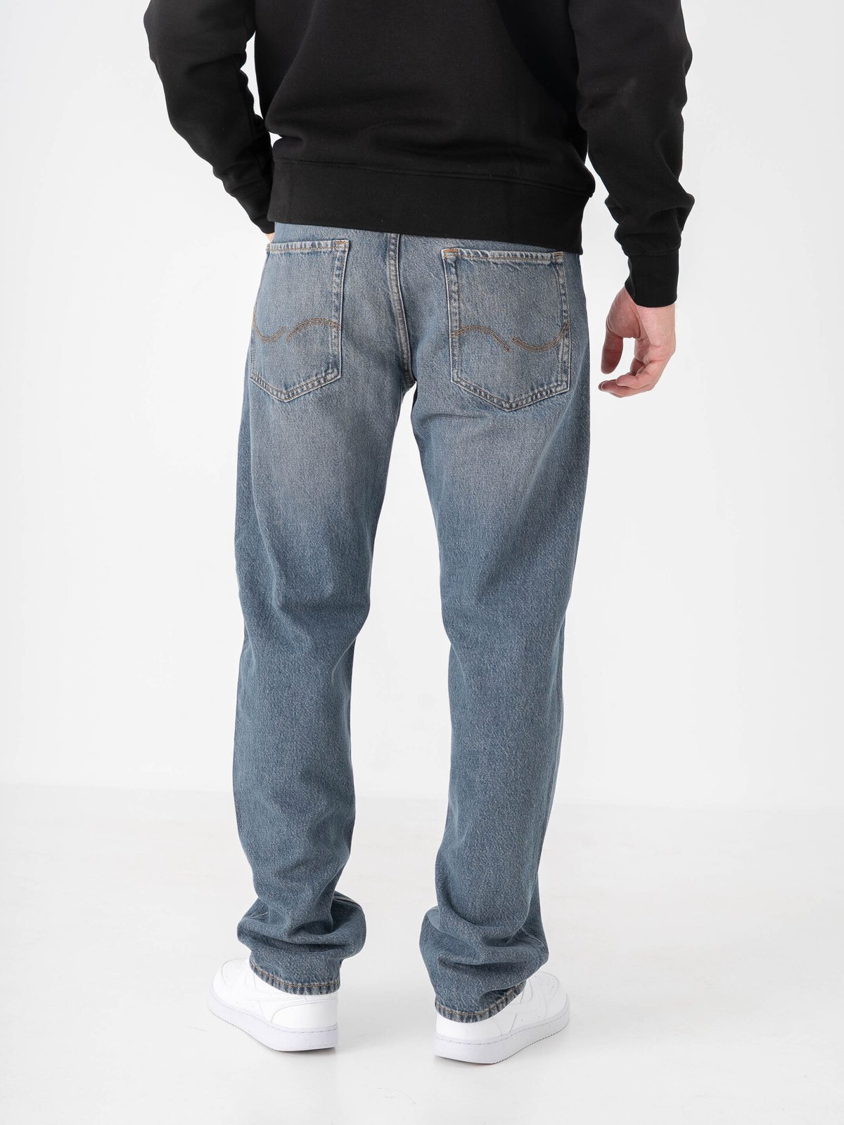Jack and Jones Chris Original Jeans Blue Denim