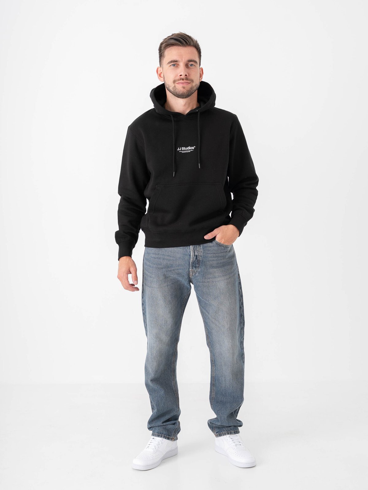 Jack and Jones Chris Original Jeans Blue Denim