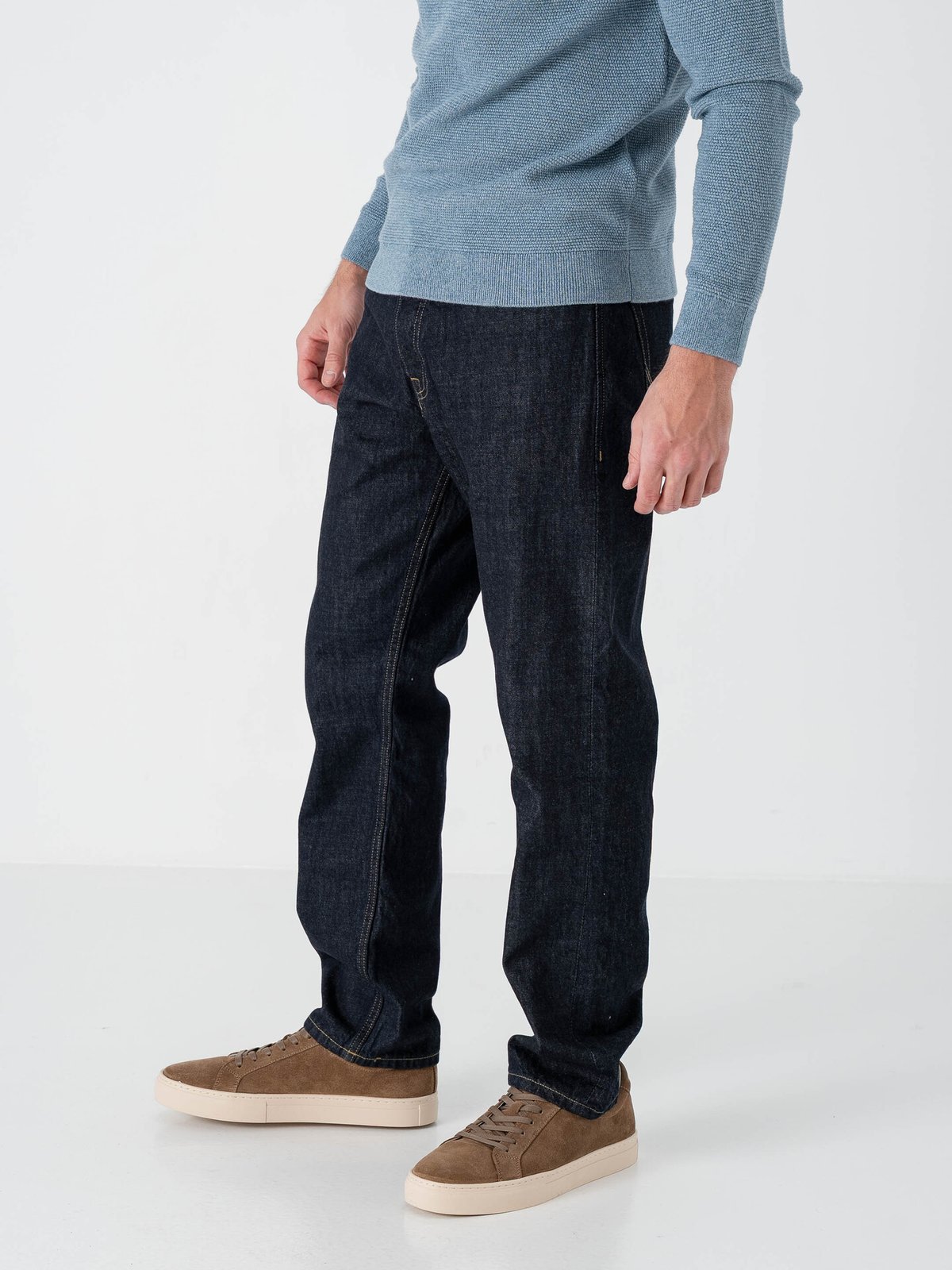 Jack and Jones Chris Original Jeans Blue Denim