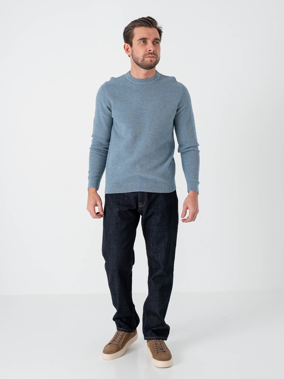 Jack and Jones Chris Original Jeans Blue Denim