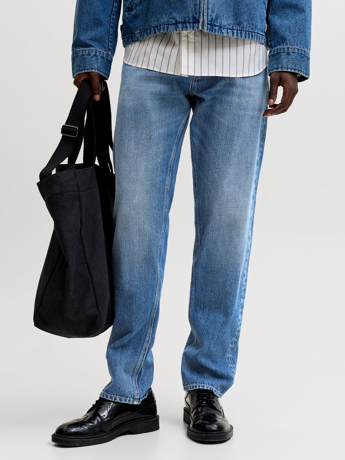 Jack and Jones Chris Original Jeans Blue Denim