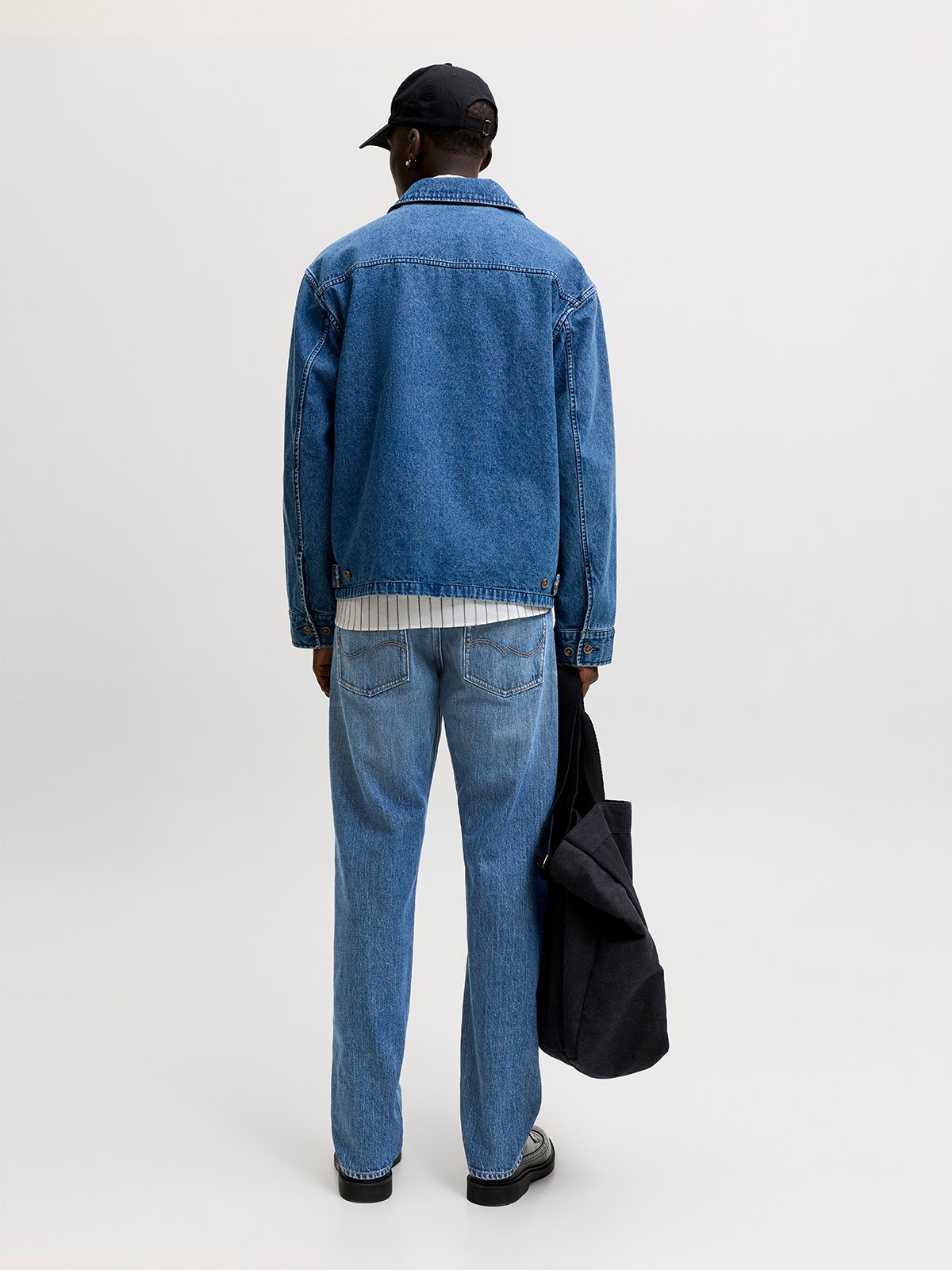 Jack and Jones Chris Original Jeans Blue Denim