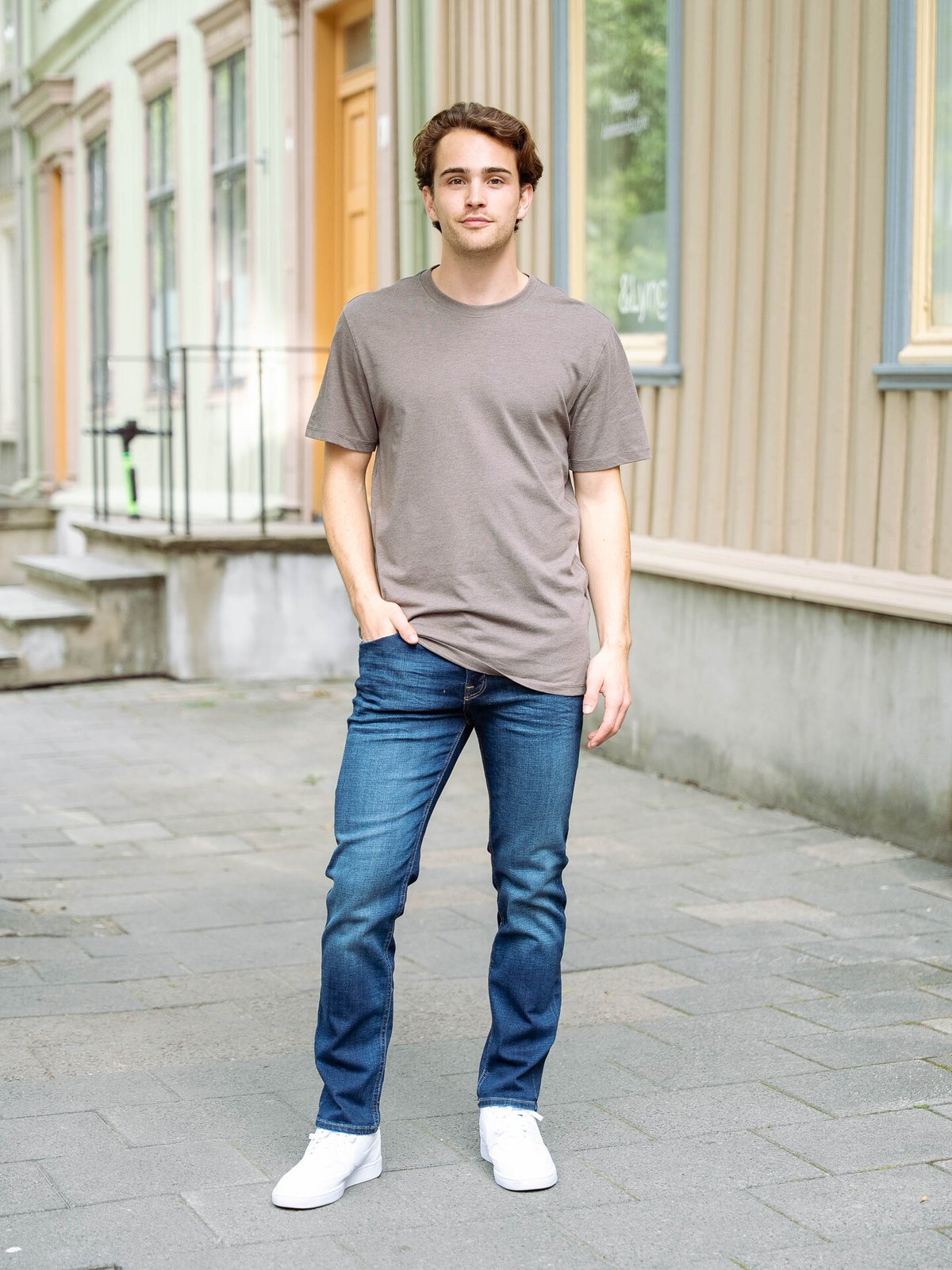 Jack and Jones Clark Evan Jeans Blue Denim