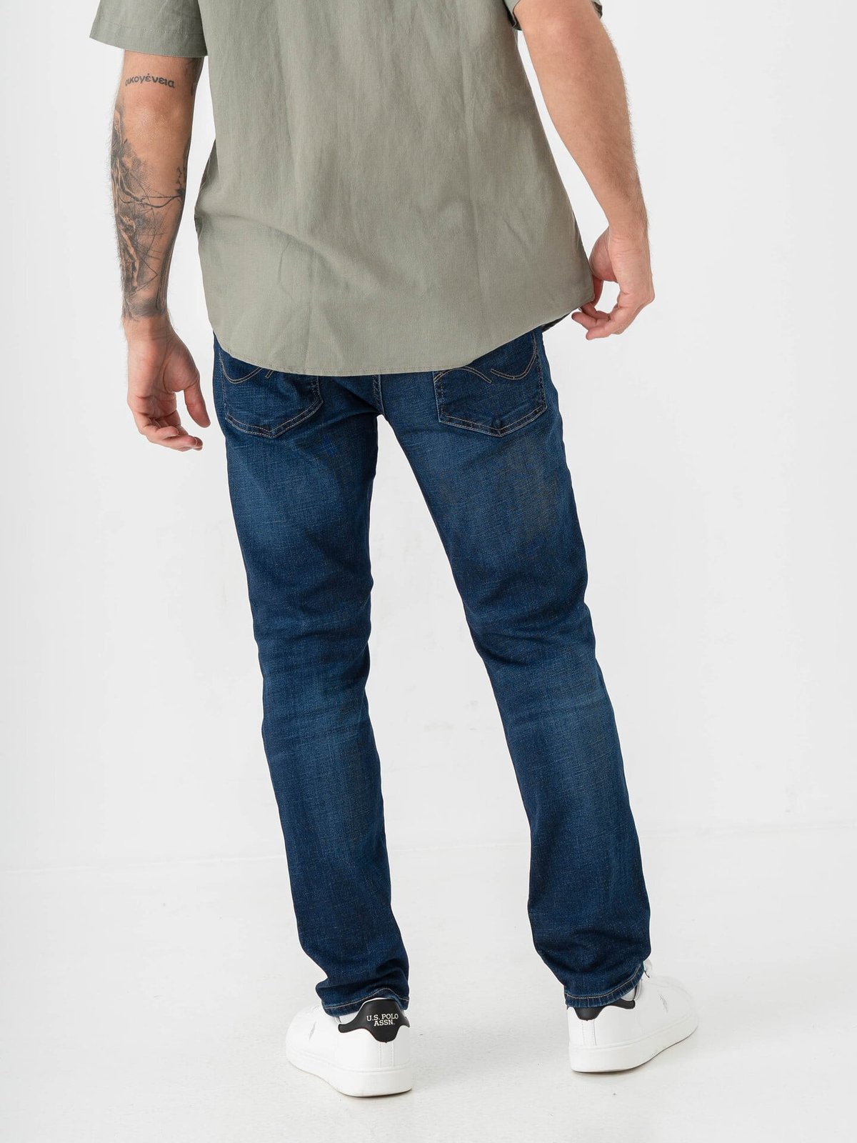 Jack and Jones Clark Evan Jeans Blue Denim