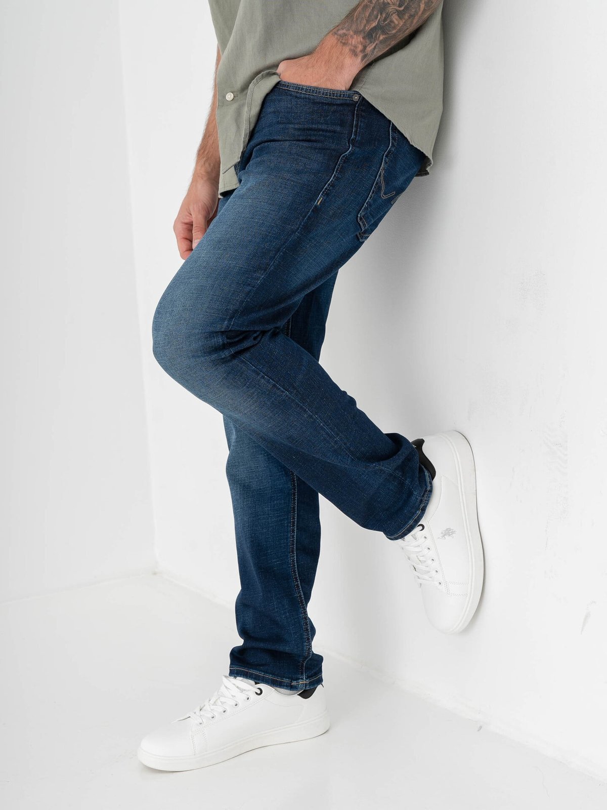 Jack and Jones Clark Evan Jeans Blue Denim