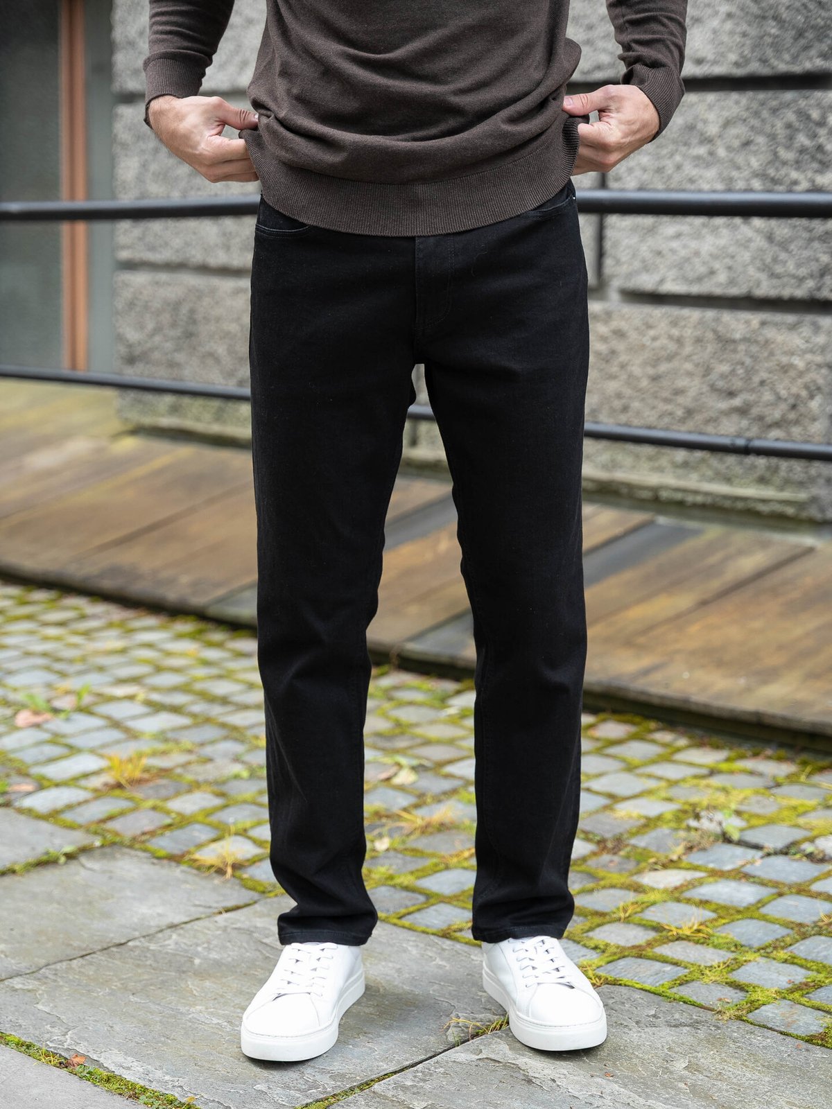 Jack & Jones Clark Evan Jeans Black Denim