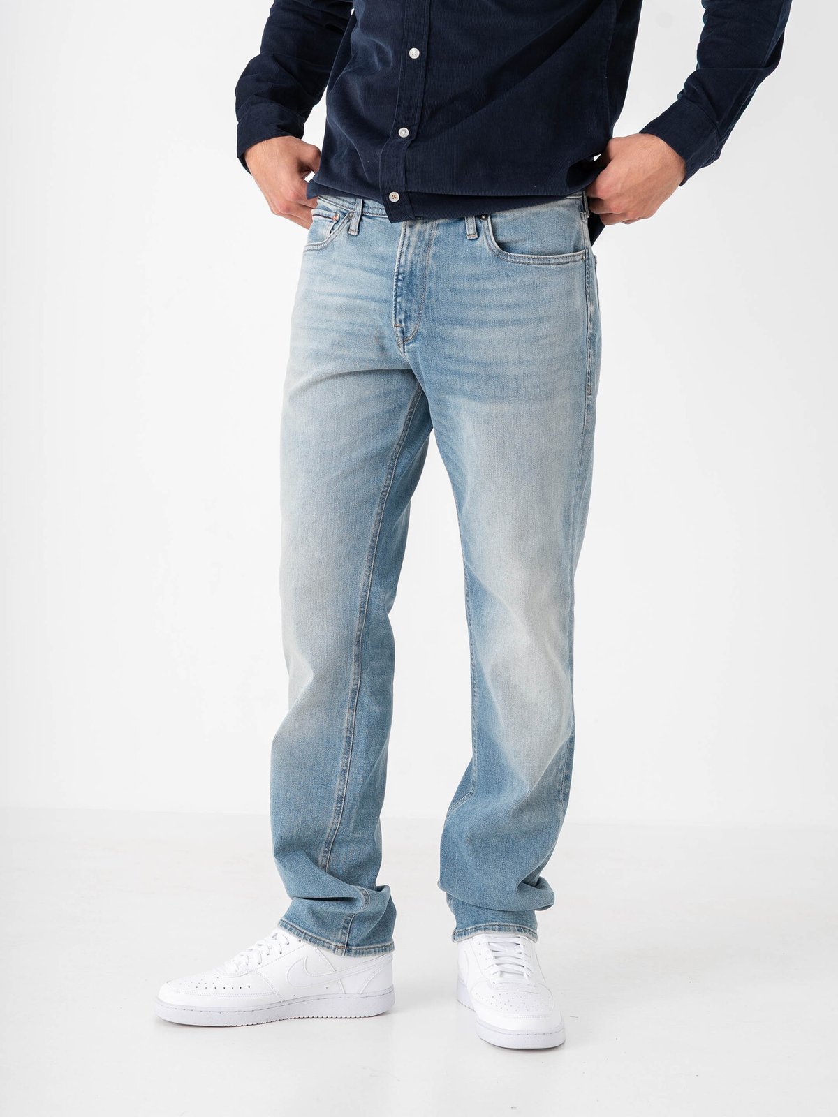 Jack and Jones Clark Evan Jeans Blue Denim