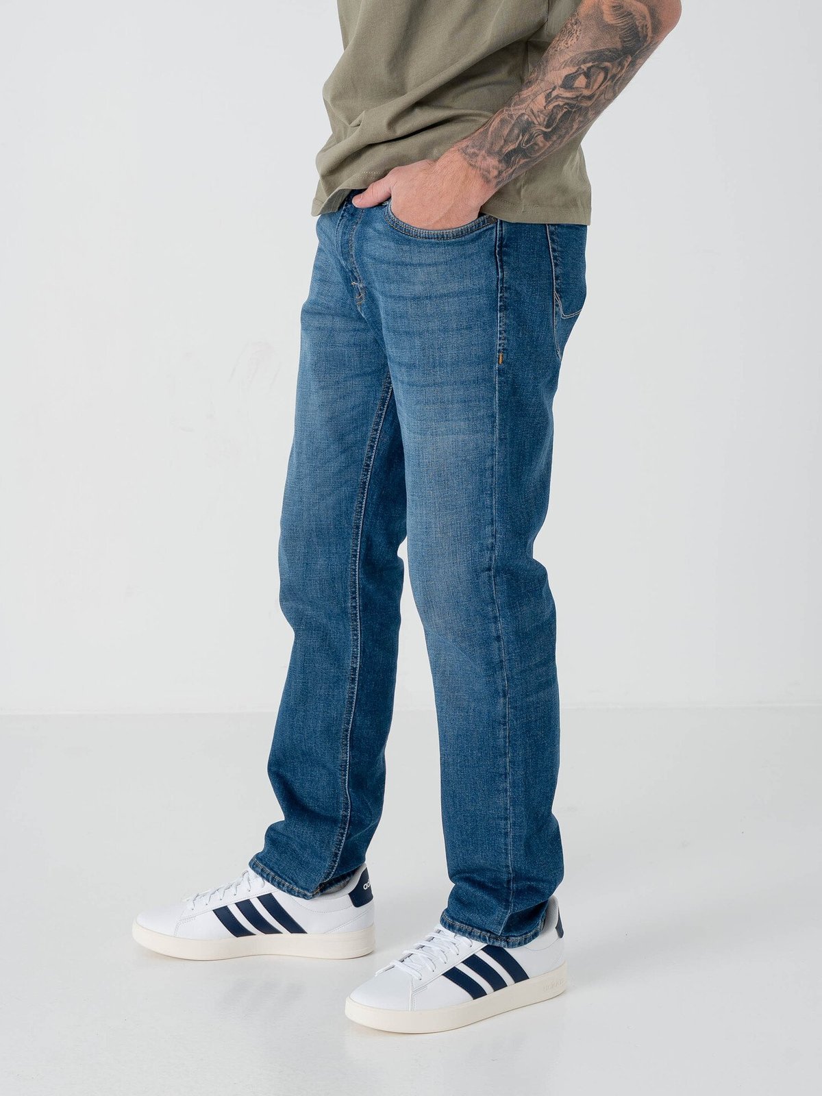 Jack and Jones Clark Evan Jeans Blue Denim 478