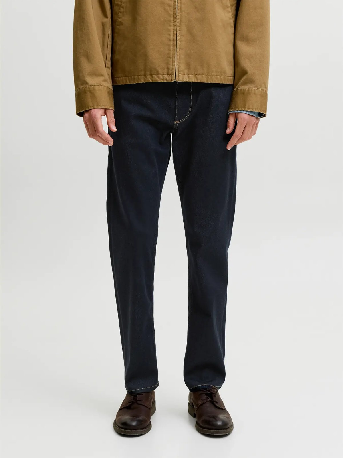 Jack and Jones Clark Evan Jeans Blue Denim Raw