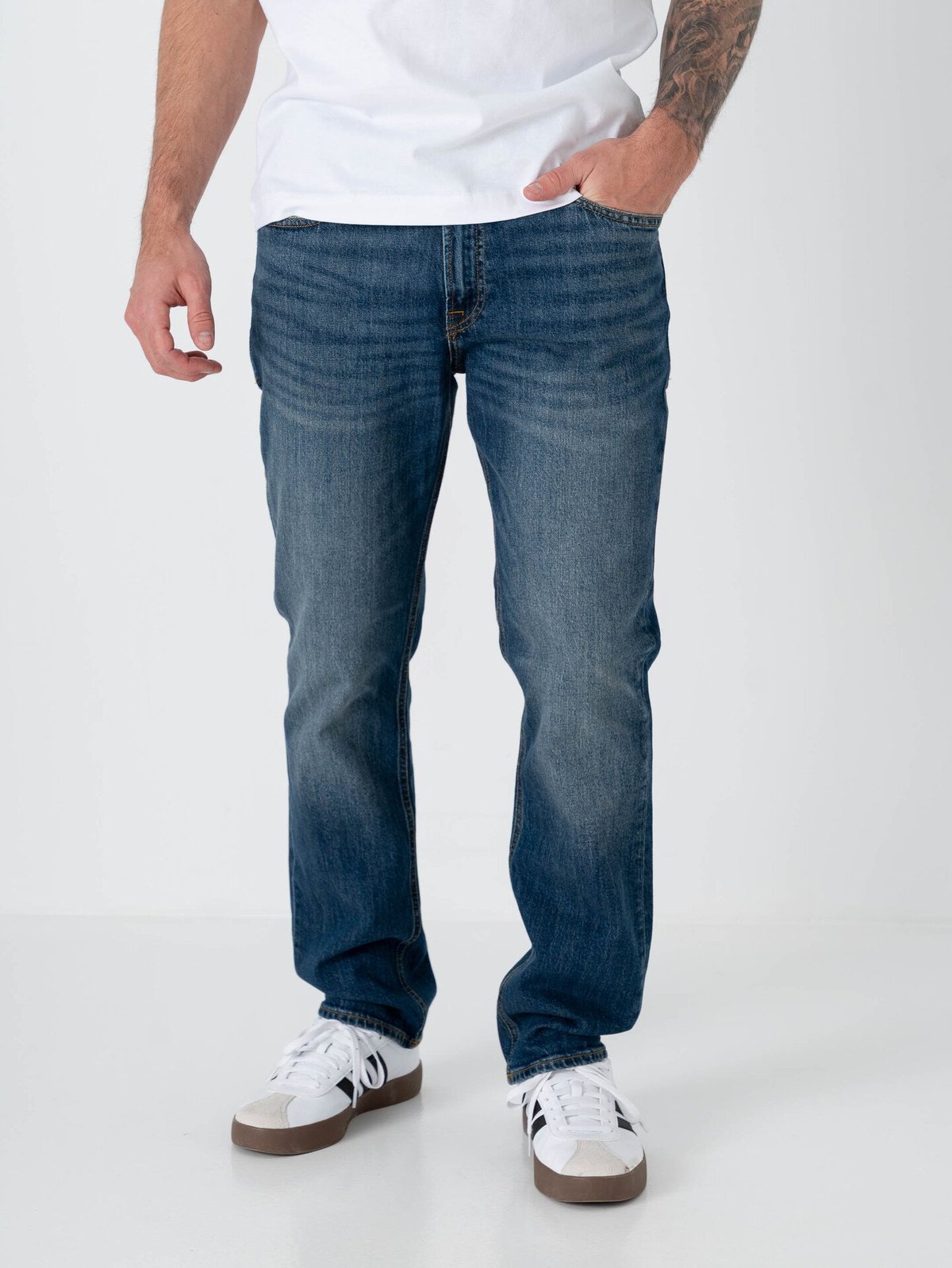 Jack and Jones Clark Jeans Original Blue Denim