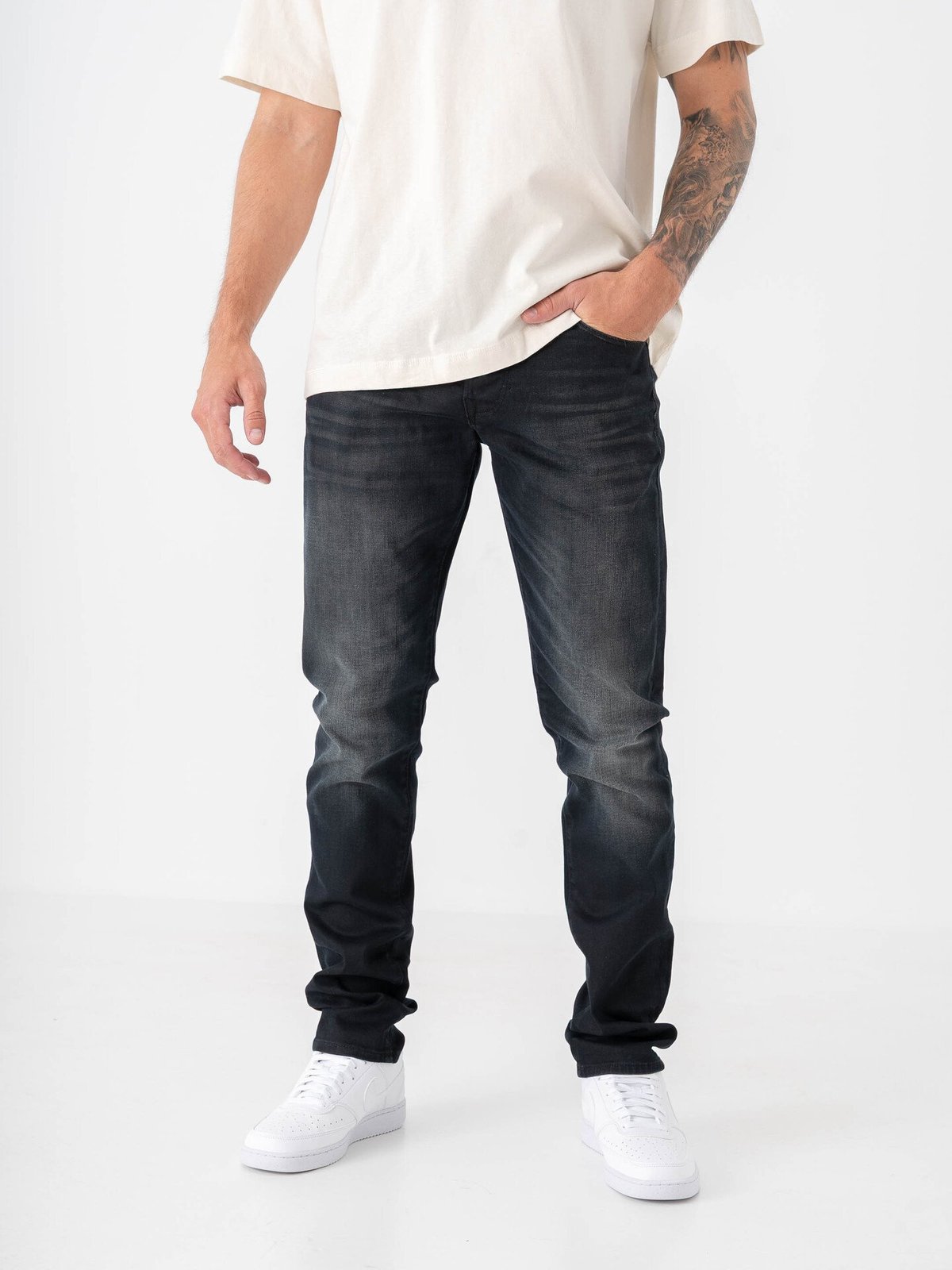 Jack and Jones Glenn Icon Jeans Blue Denim