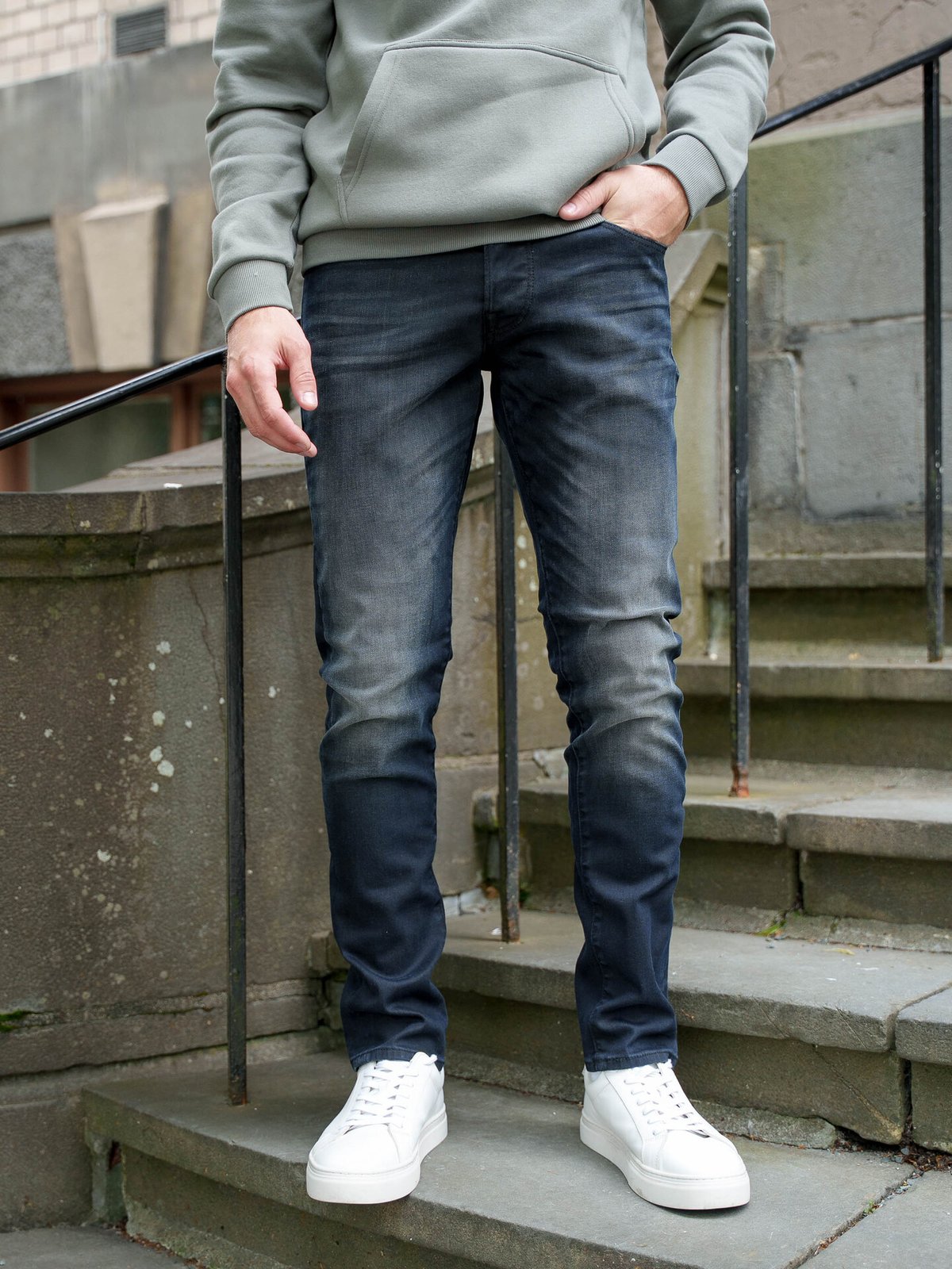 Jack & Jones Glenn Icon Jeans Blue Denim