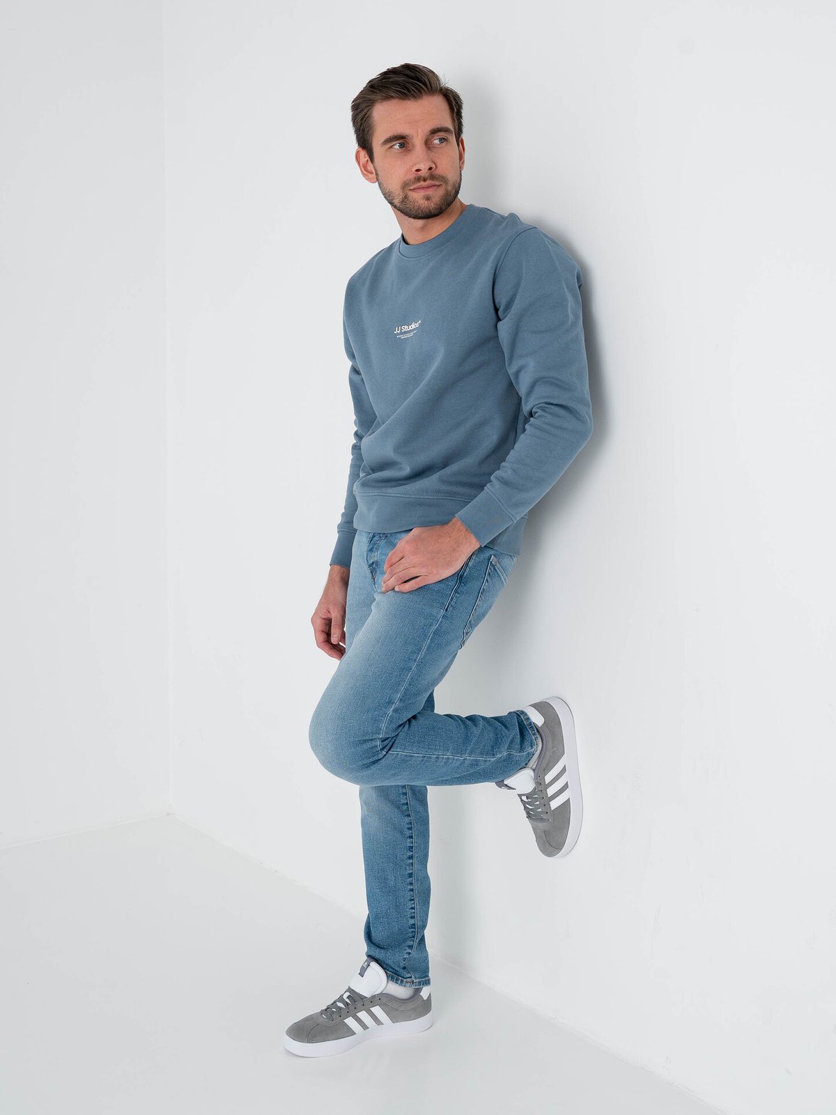 Jack and Jones Glenn Icon Jeans Blue Denim 520