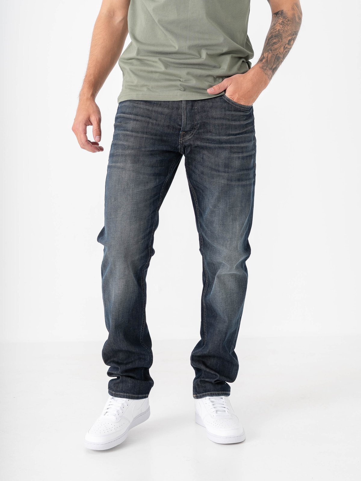 Jack and Jones Mike Original Comfort Jeans Blue Denim