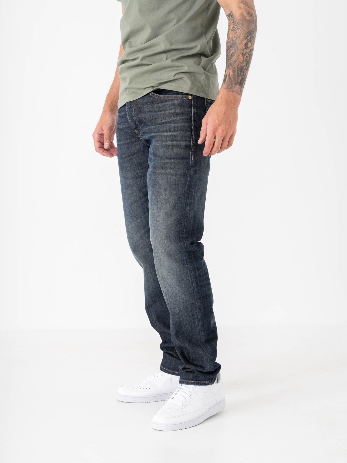 Jack and Jones Mike Original Comfort Jeans Blue Denim