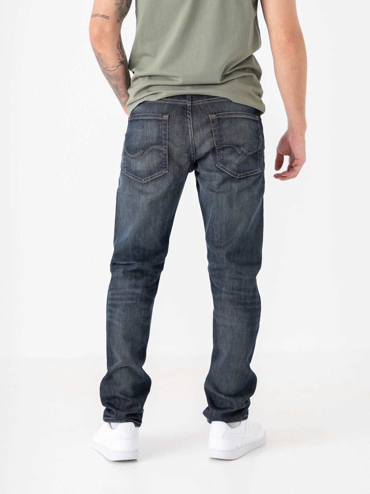 Jack and Jones Mike Original Comfort Jeans Blue Denim