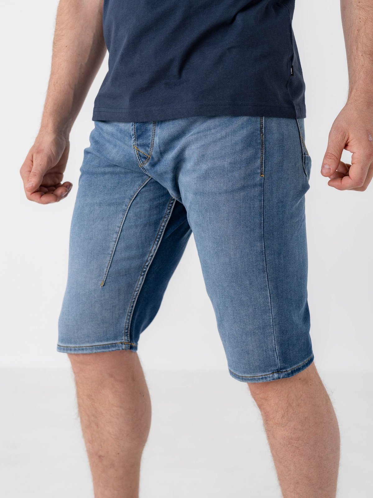 Jack and Jones Scale JJ Long Shorts Blue Denim