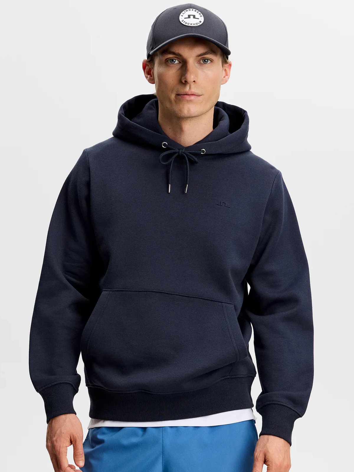 J.LINDEBERG Alpha Hood Navy