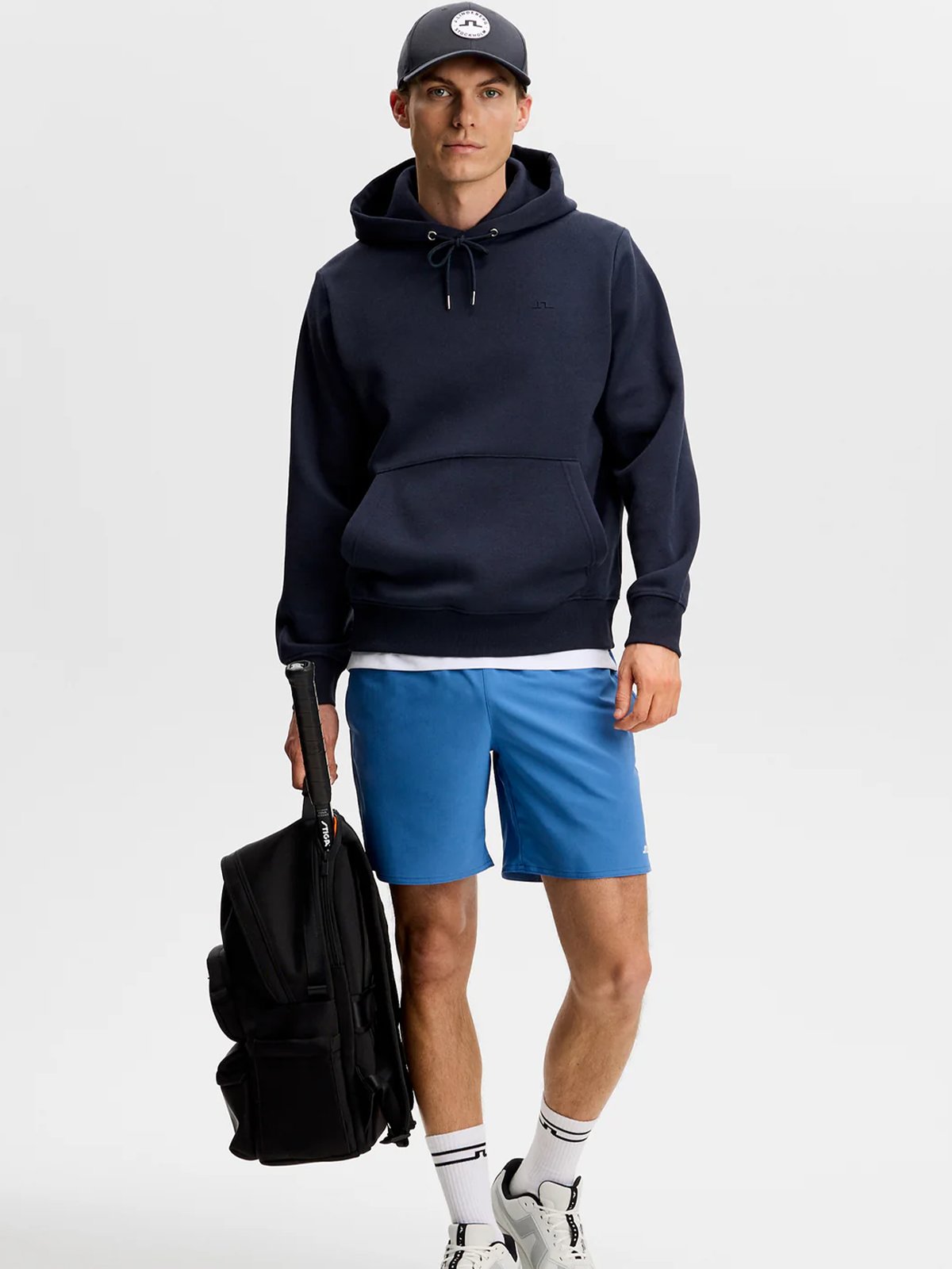 J.LINDEBERG Alpha Hood Navy