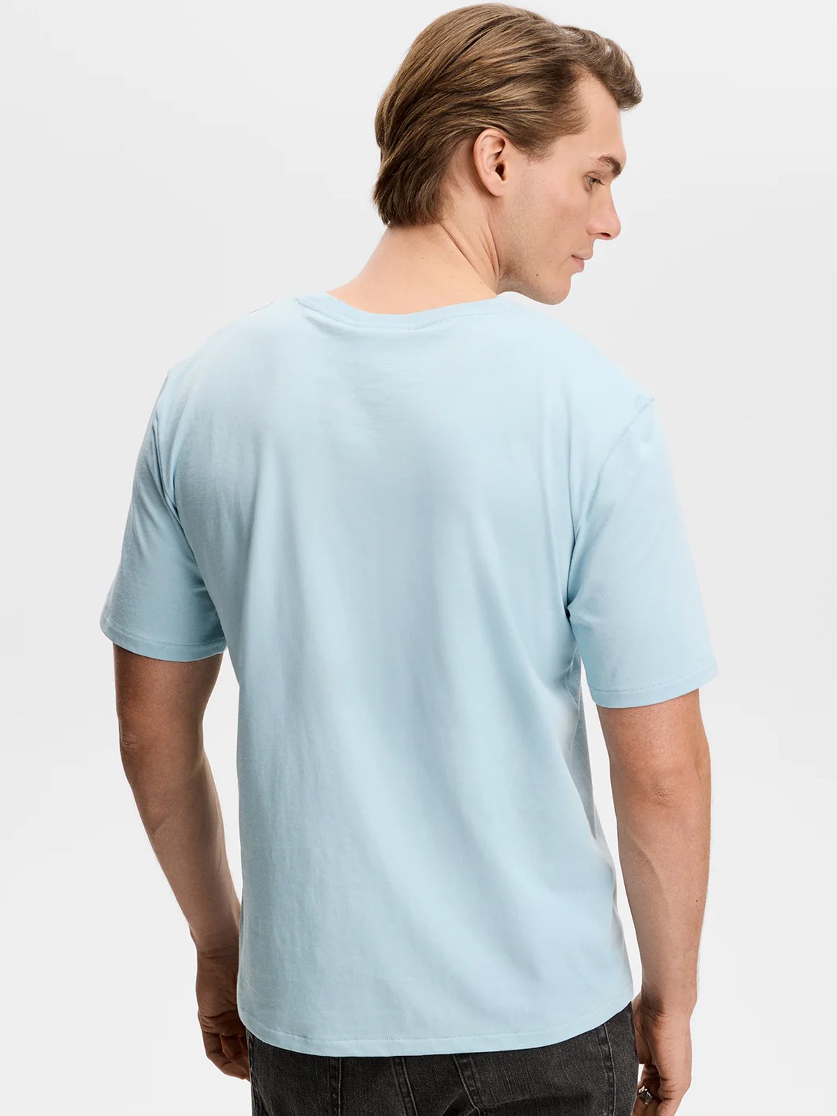 J.LINDEBERG Alpha T-shirt Forget-Me-Not