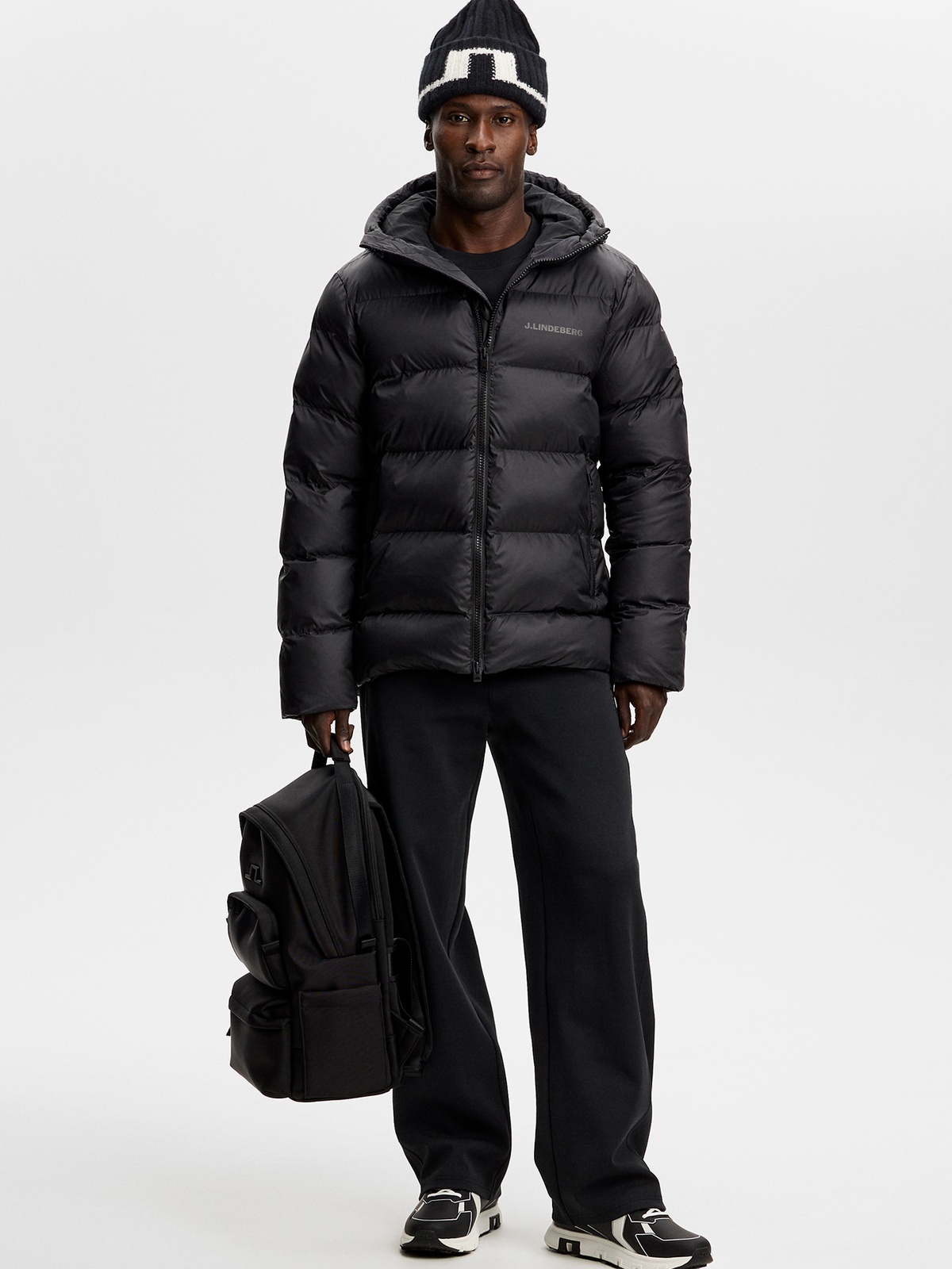 J.LINDEBERG Barek Padded Jacket Black