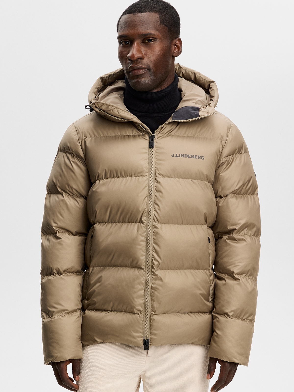 J.LINDEBERG Barek Padded Jacket Brindle