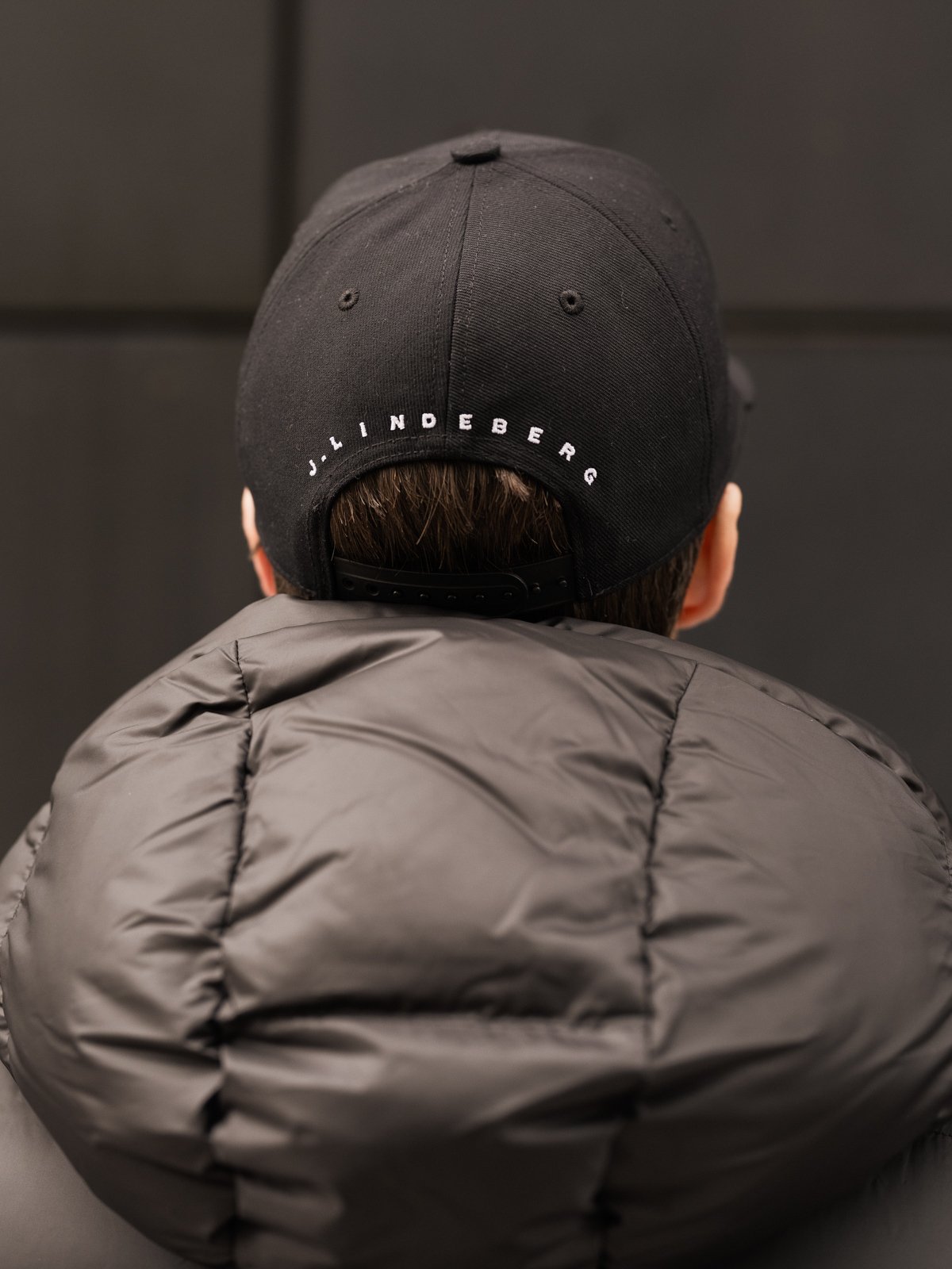 J.LINDEBERG Cyrus Cap Black