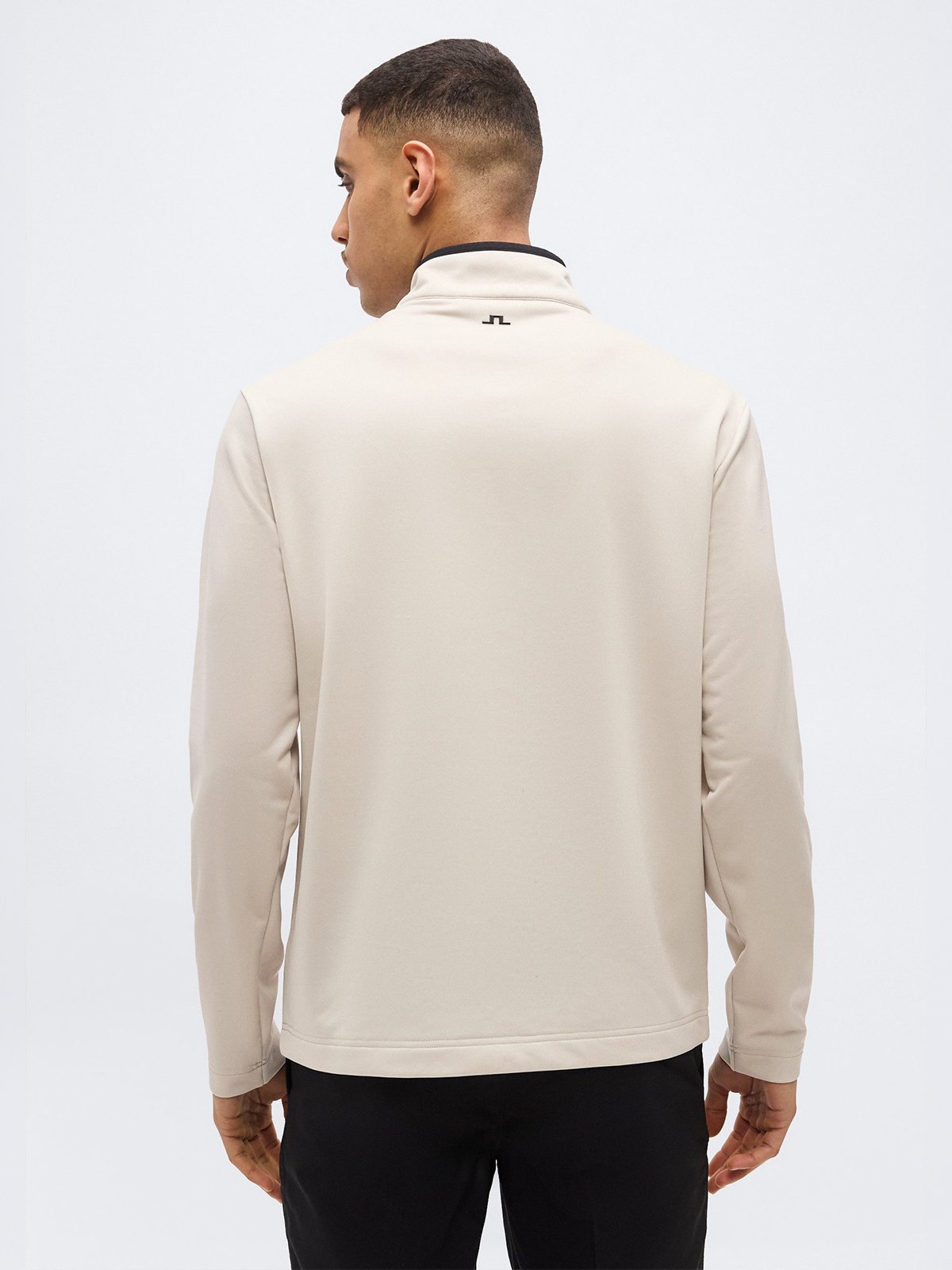 J.LINDEBERG Clide Quarter Zip Mid Layer White