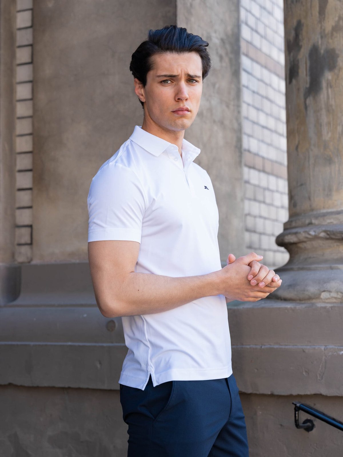 J.LINDEBERG Bridge Polo Hvit