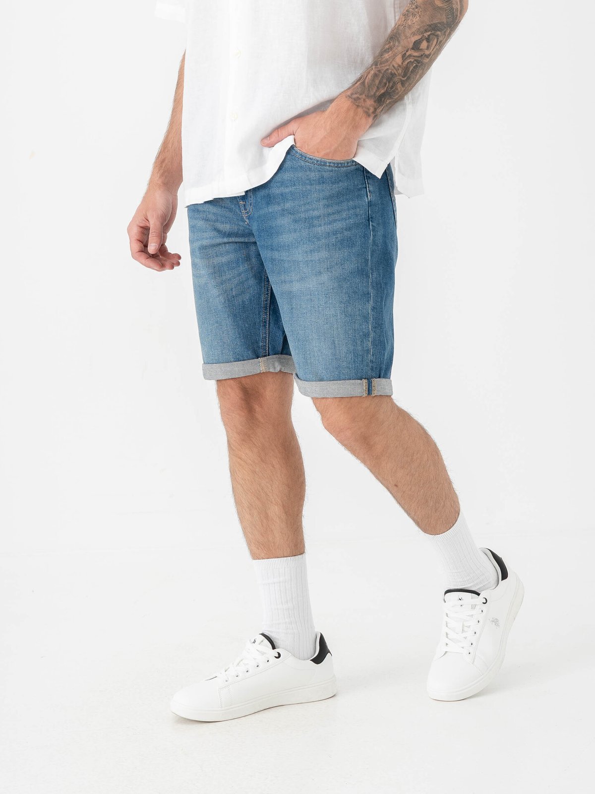 Lee 5 Pocket Shorts Denim