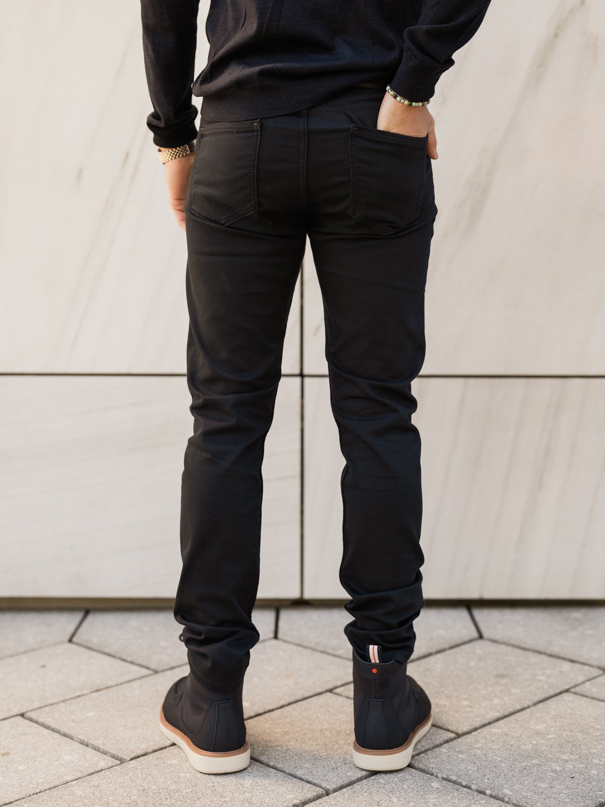 Lee Daren Zip Fly Clean Black