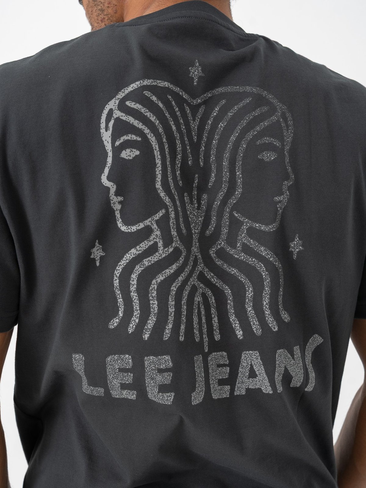 Lee Relaxed Graphic Tee Grå