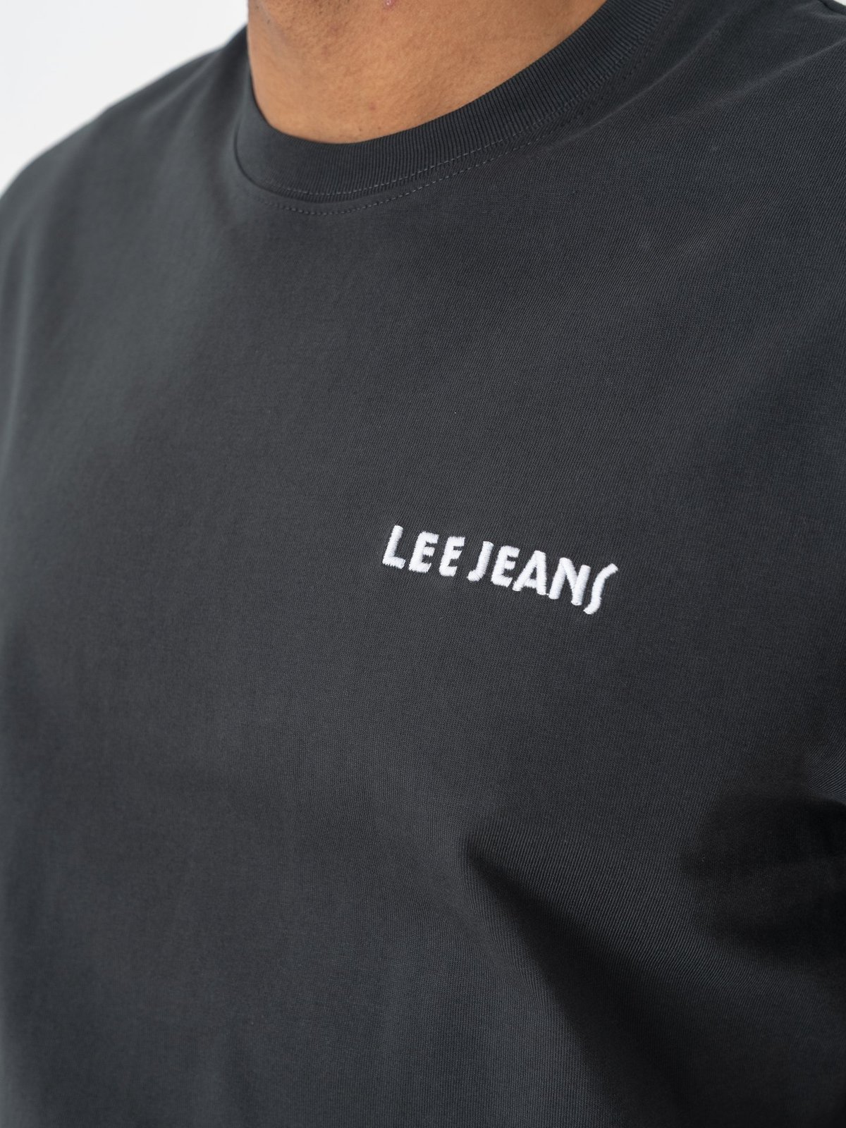 Lee Relaxed Graphic Tee Grå