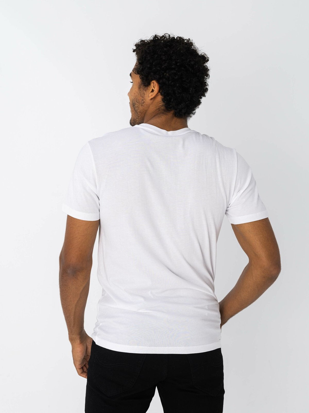 Lee Short Sleeve Patch Logo Tee White