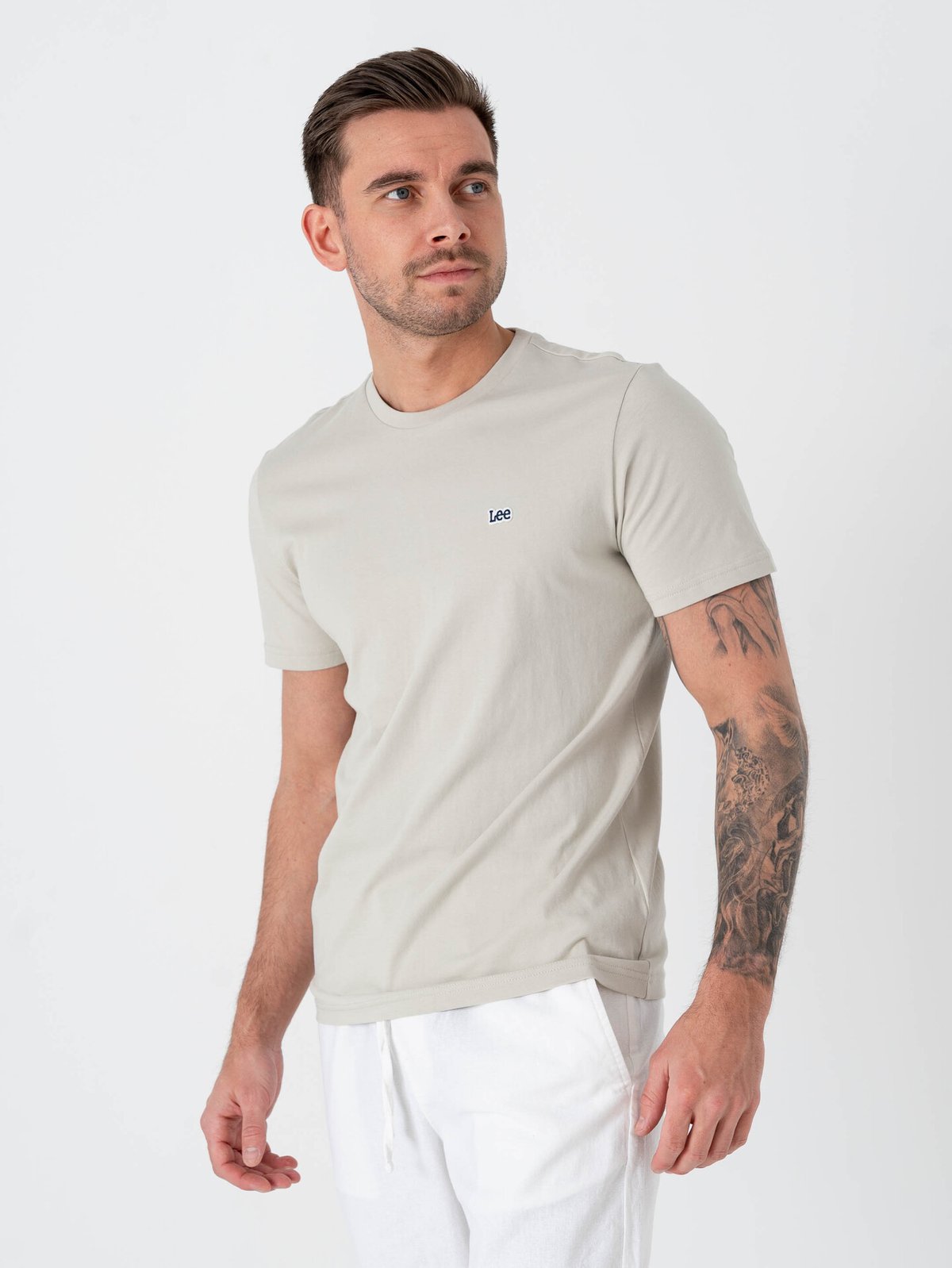 Lee Short Sleeve Patch Logo Tee Cove